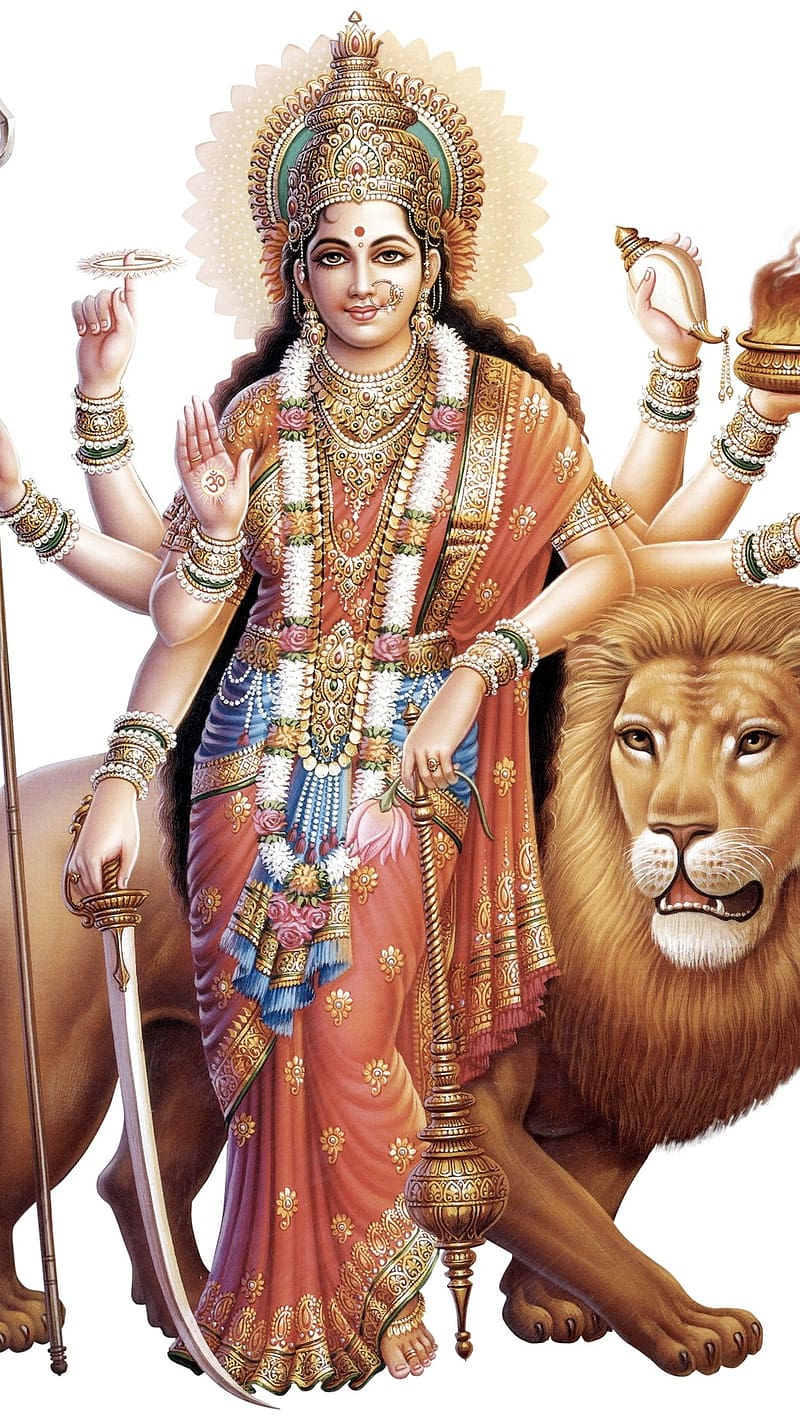 800x1422 HD durga ji ki wallpaper