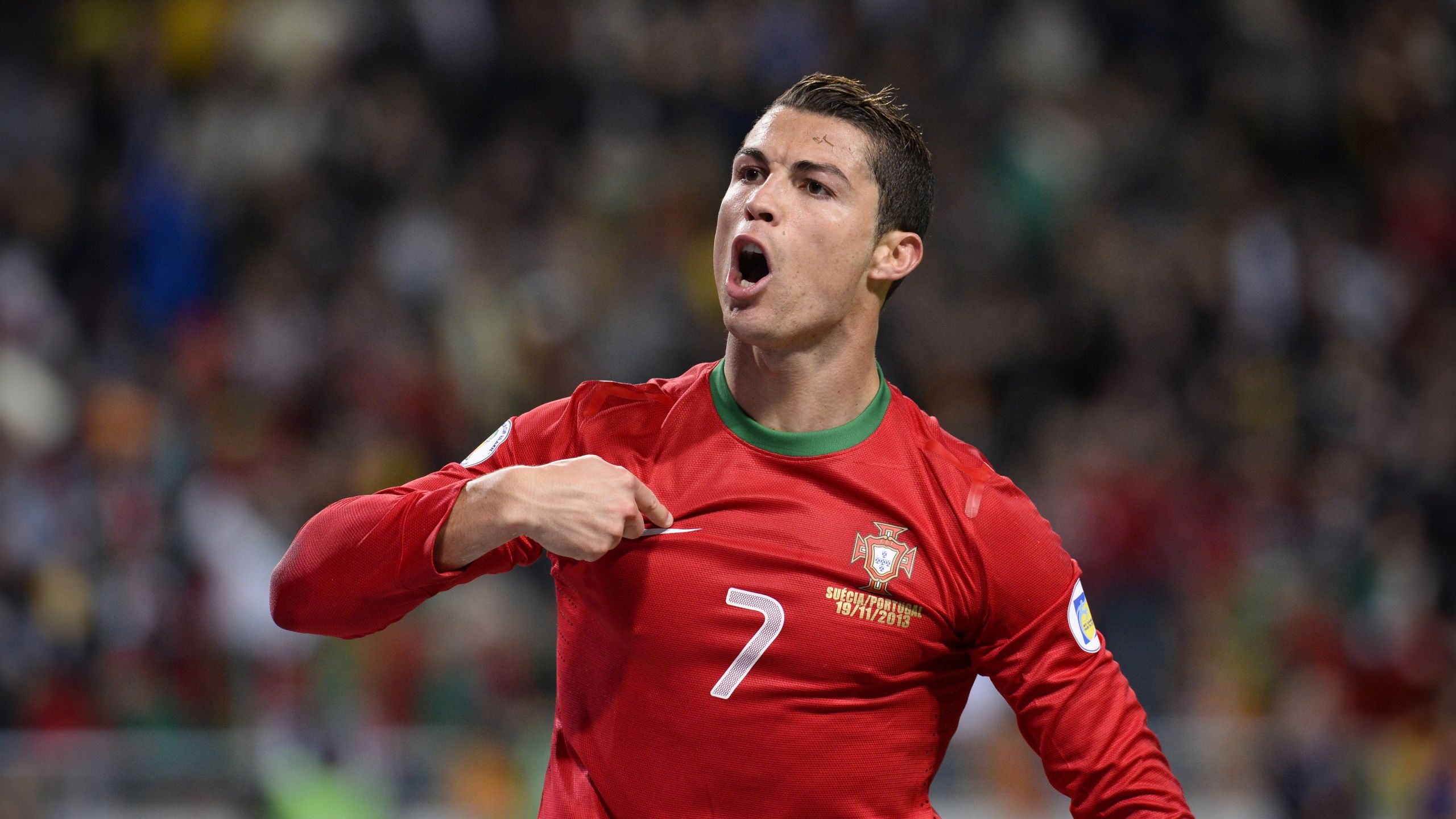 2560x1440 Cristiano Ronaldo Wallpaper 4K, Portuguese Football Federation