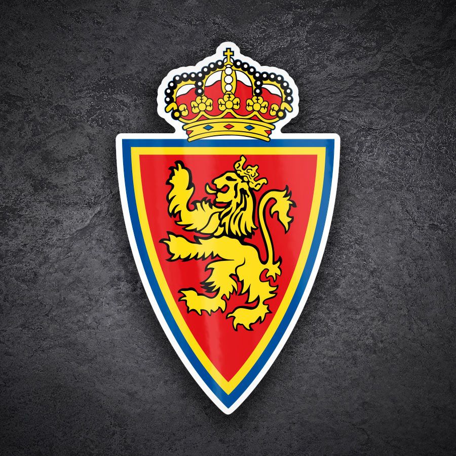 900x900 Escudo Real Zaragoza Pegatina Ultra