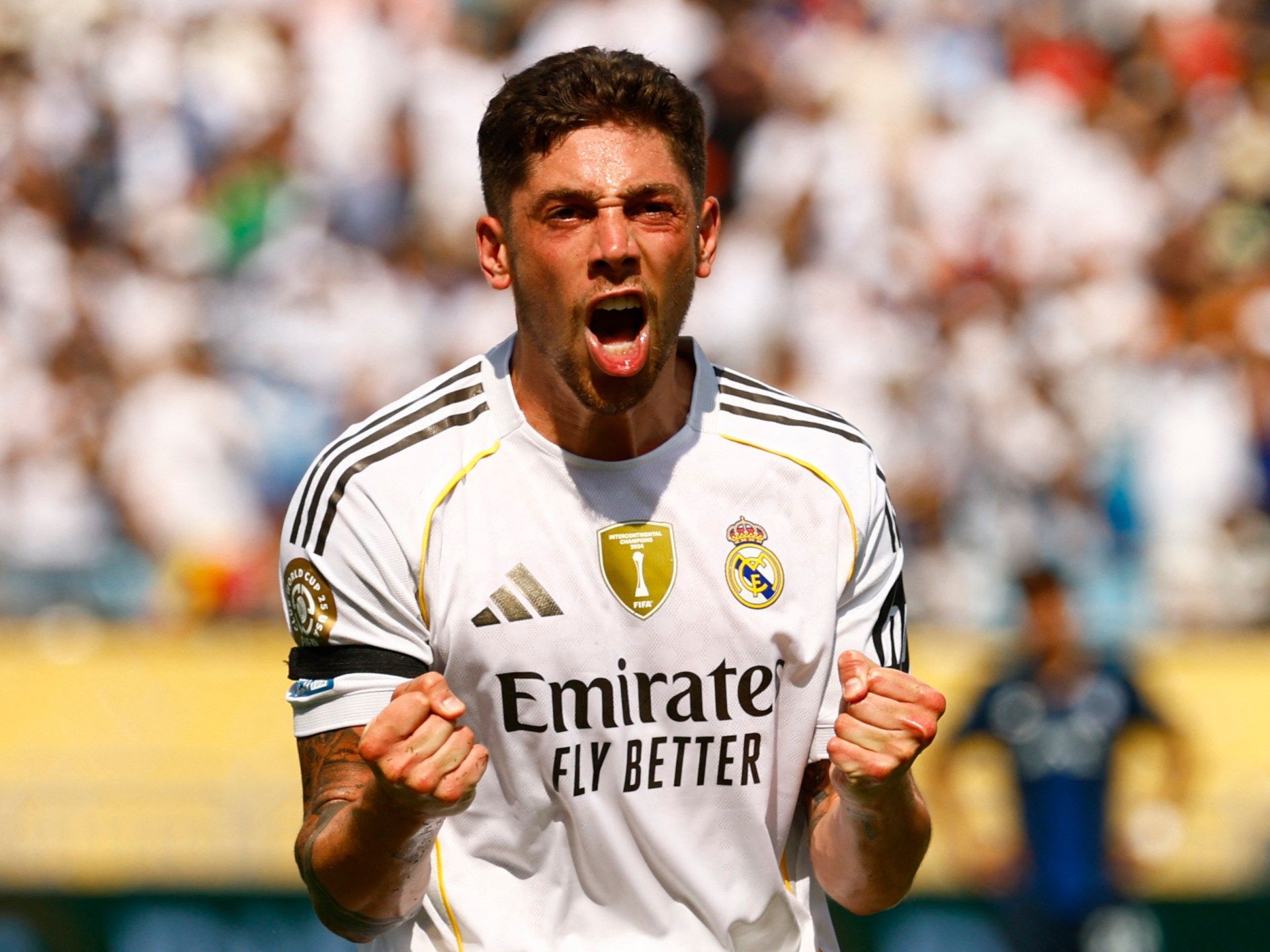 1920x1440 Real Madrid beat Pachuca at Club World Cup despite Asencio’s early red card