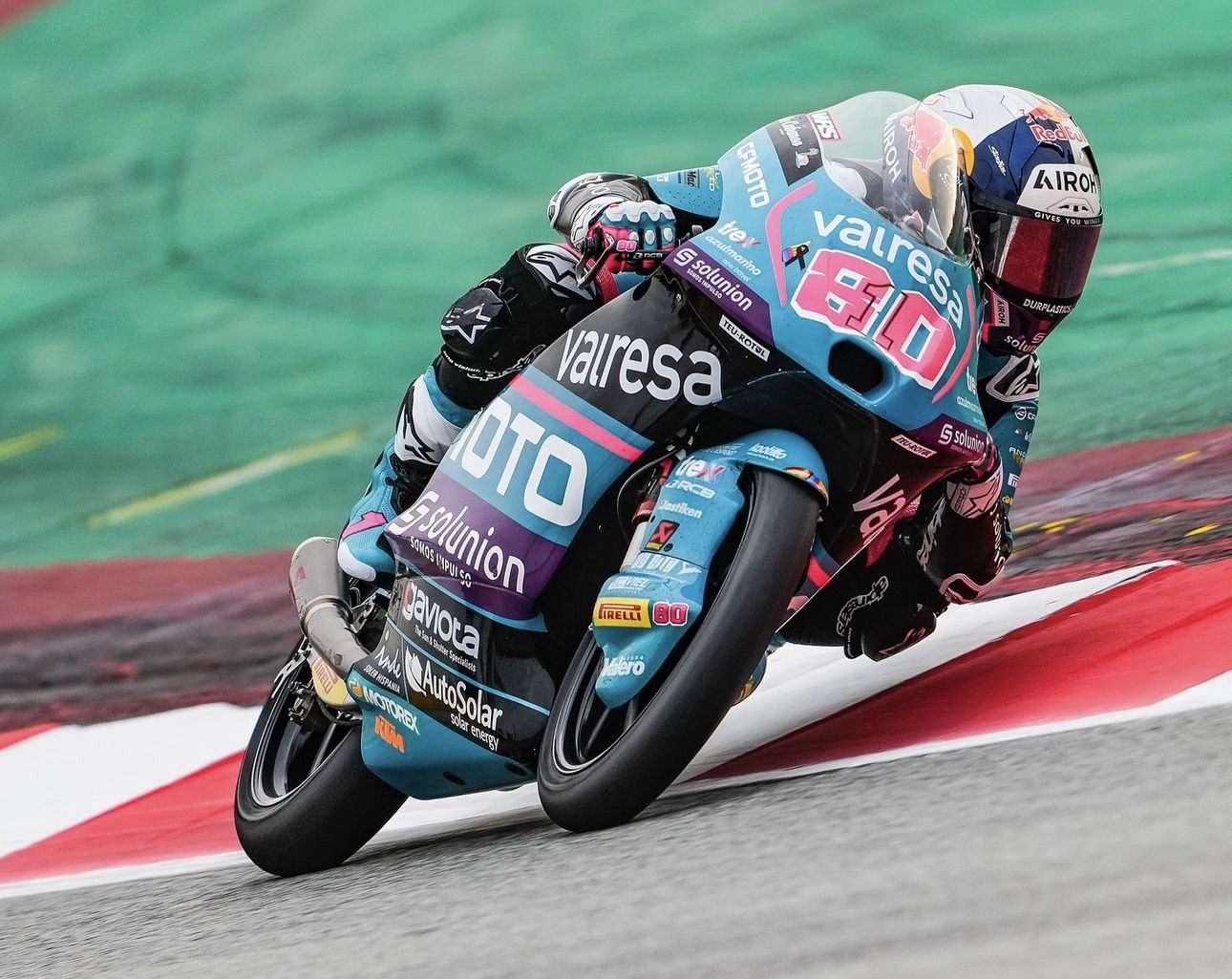 1290x1025 Moto3 : Alonso Breaks Lap Record and Takes Pole In Barcelona World Magazine. Motorcycle Riding, Racing & Tech News