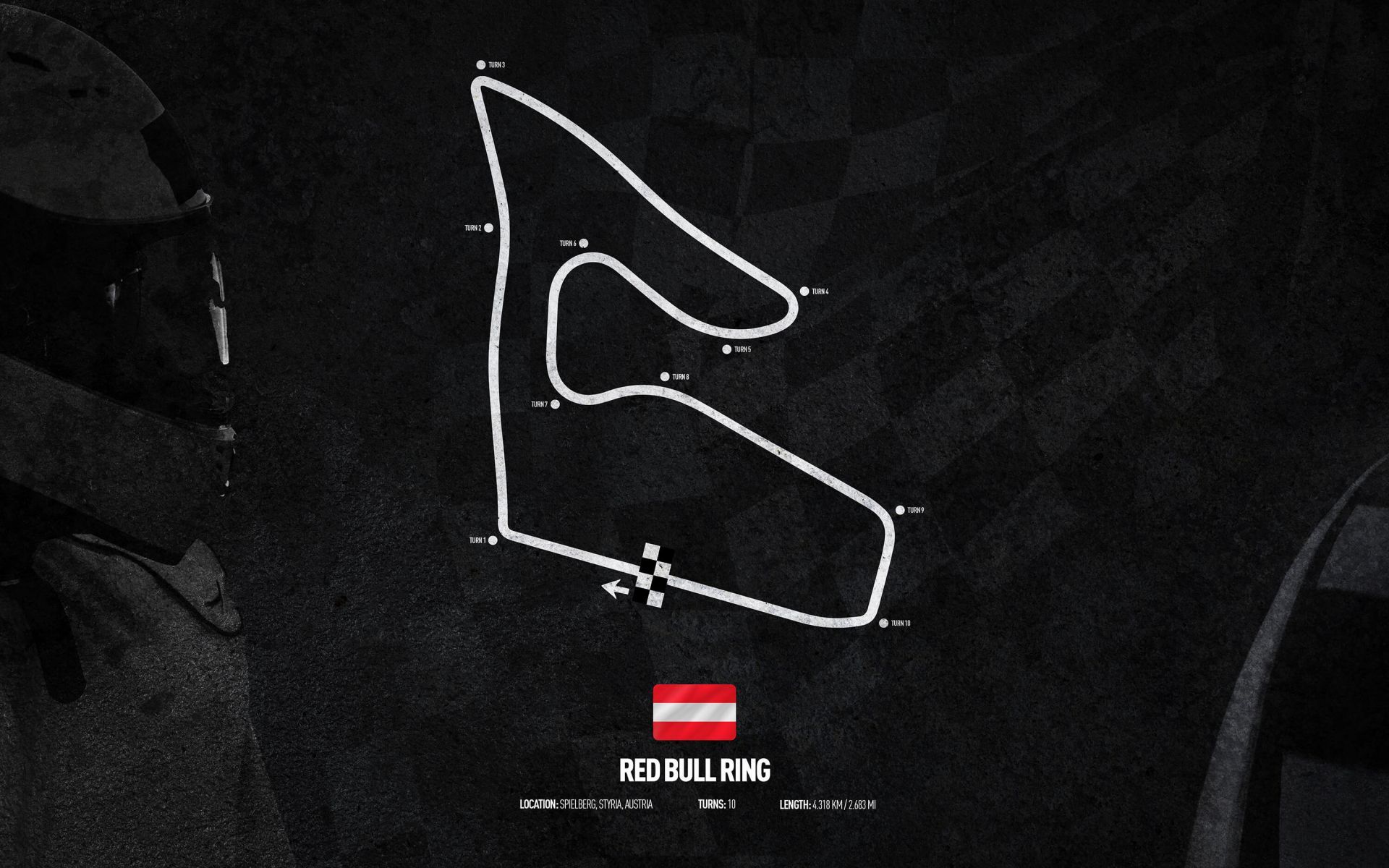 1920x1200 Formule 1 circuit Bull Ring