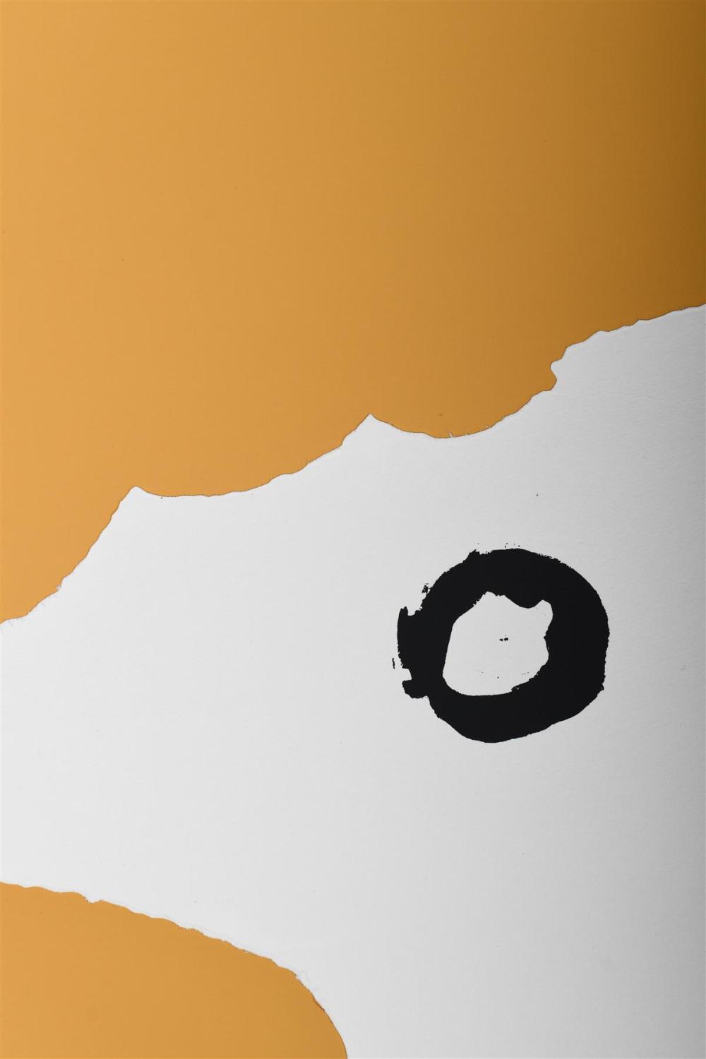 1000x1500 Lot MOTHERWELL (AMERICAN, 1915 1991) UNTITLED FROM X + X (TEN WORKS BY TEN PAINTERS), 1964 Collage On Mohawk Superfine Paper: 24