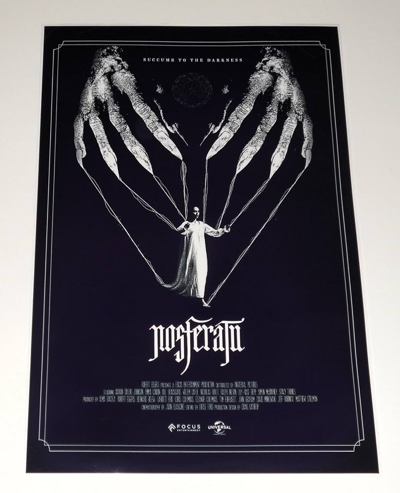 811x1000 Cleveland Vinyl NOSFERATU Robert Eggers Bill Skarsgard 2024 Film Poster 19x13 Vampire Film : Posters & Prints