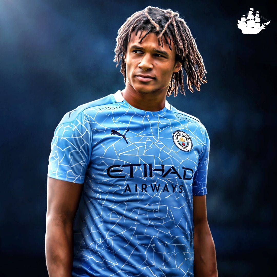 1080x1080 Download Nathan Ake For Manchester City HD Wallpaper