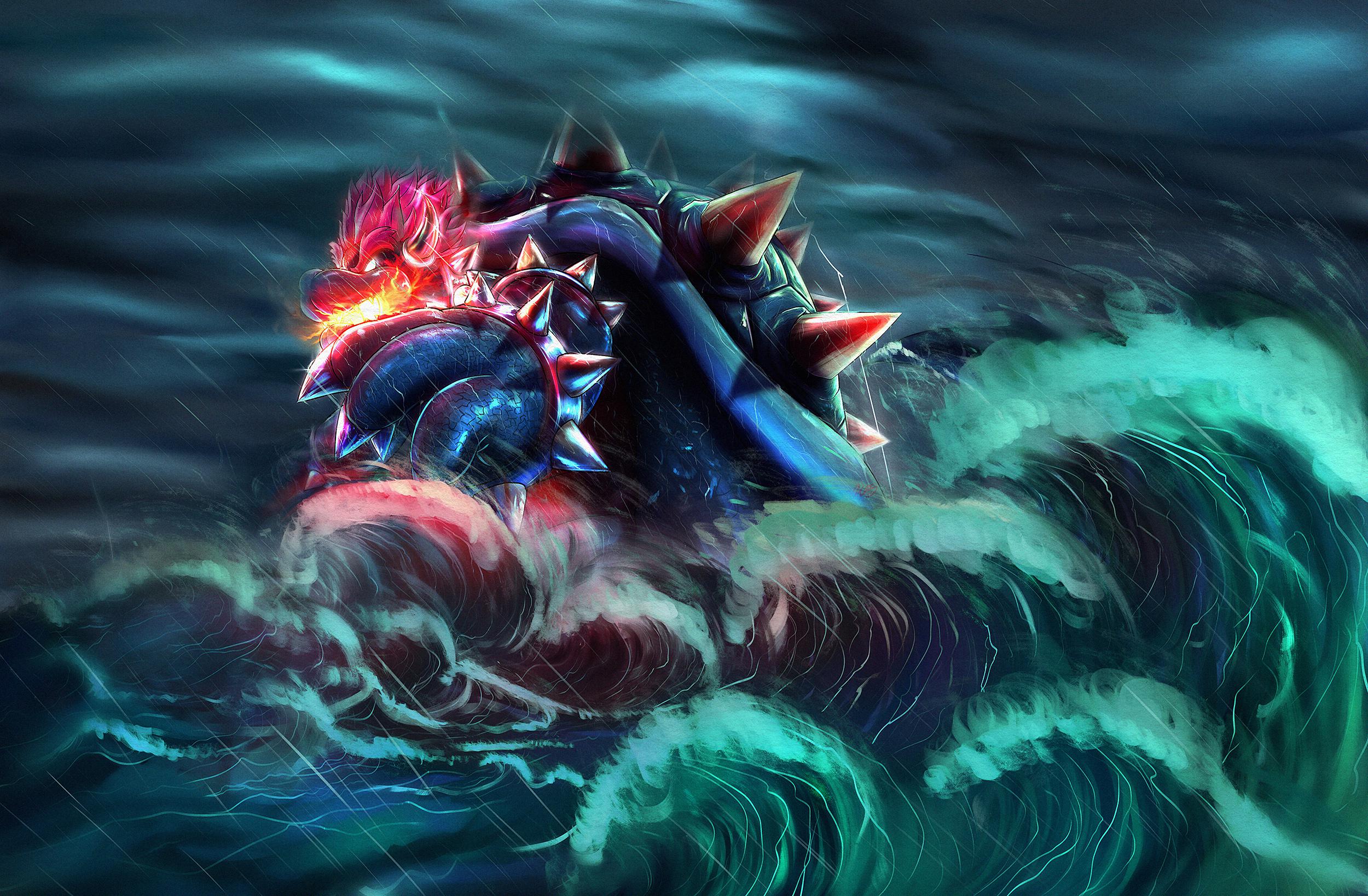 2500x1638 My drawing of Fury Bowser