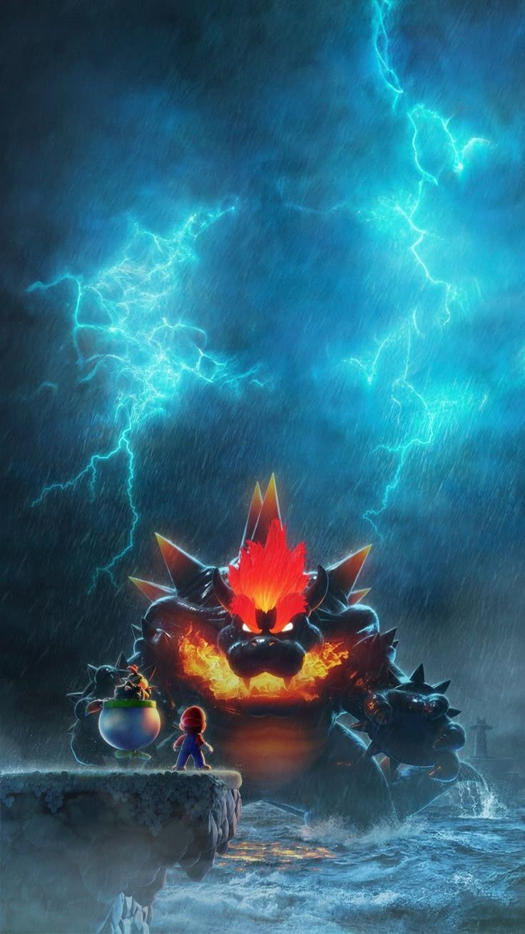 736x1308 Bowser's Fury Wallpaper