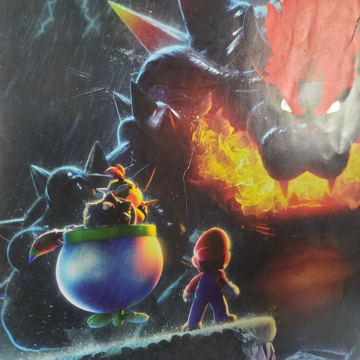 1200x1200 Super Mario 3D World + Bowser's Fury GameStop Exclusive Poster Set