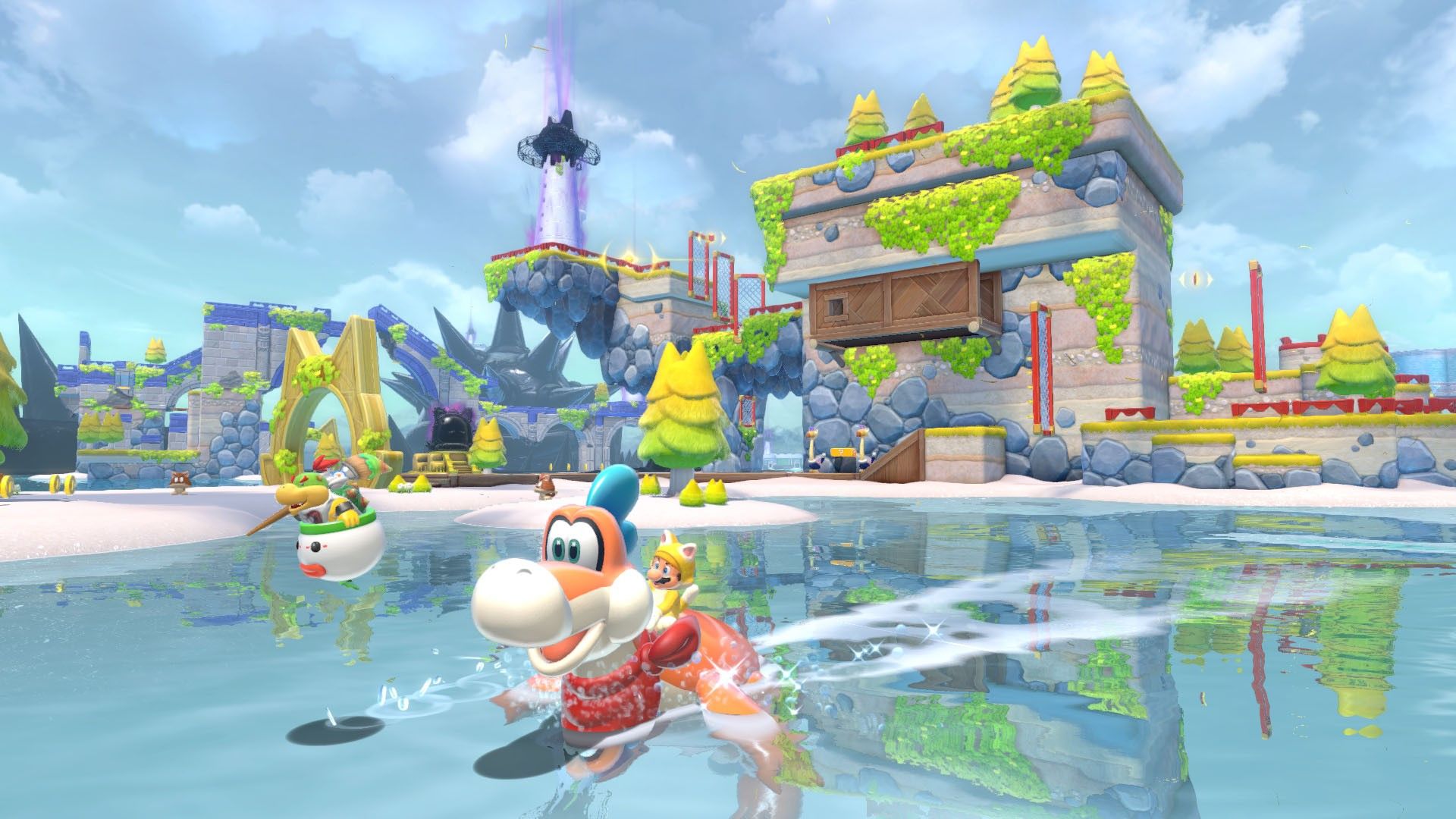 1920x1080 Super Mario 3D World screenshots show off Bowser's Fury