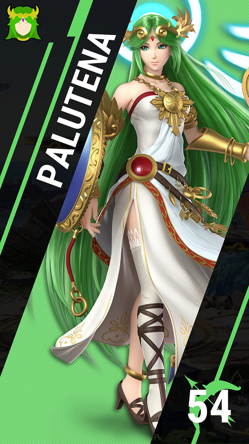 800x1422 SSBU Palutena, smash, ultimate, kid icarus, uprising, nintendo, switch, videogames, HD phone wallpaper