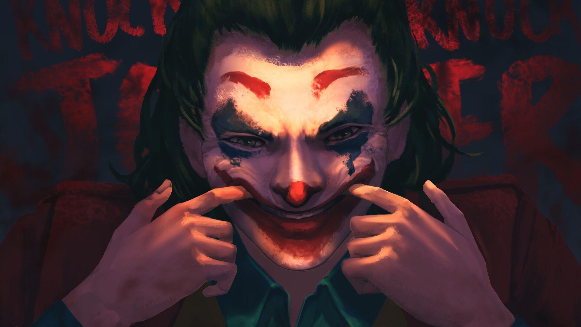 1920x1080 Joker Smiling 1080P Laptop Full HD Wallpaper, HD