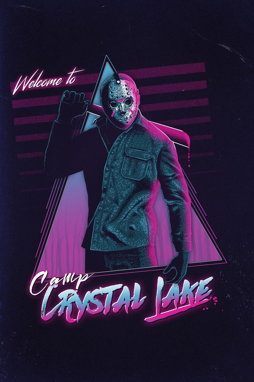867x1300 Poster Welcome to camp crystal lake