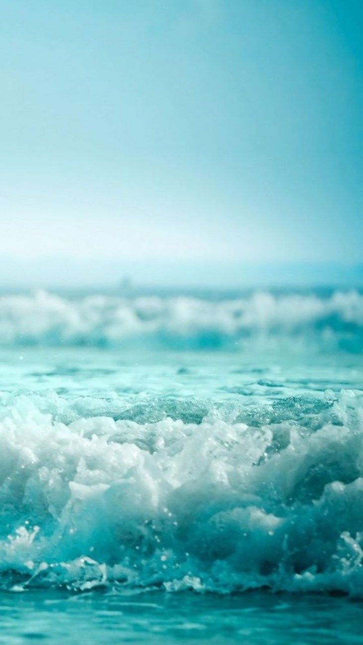 730x1295 Sea Foam Green Wallpaper