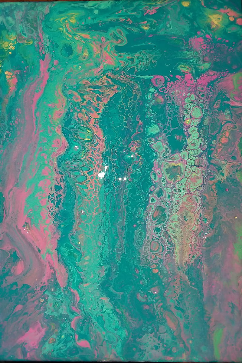 800x1198 Pastels abstract, aqua, love, pink, pretty, random, sea foam green, water, HD phone wallpaper