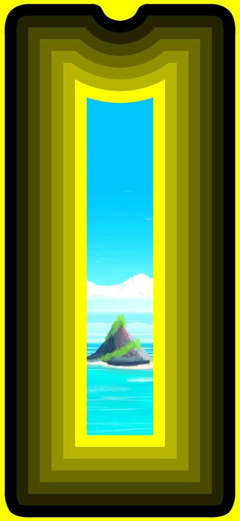 800x1733 Xiaomi mi a amoled, black, border, mi a yellow, HD phone wallpaper