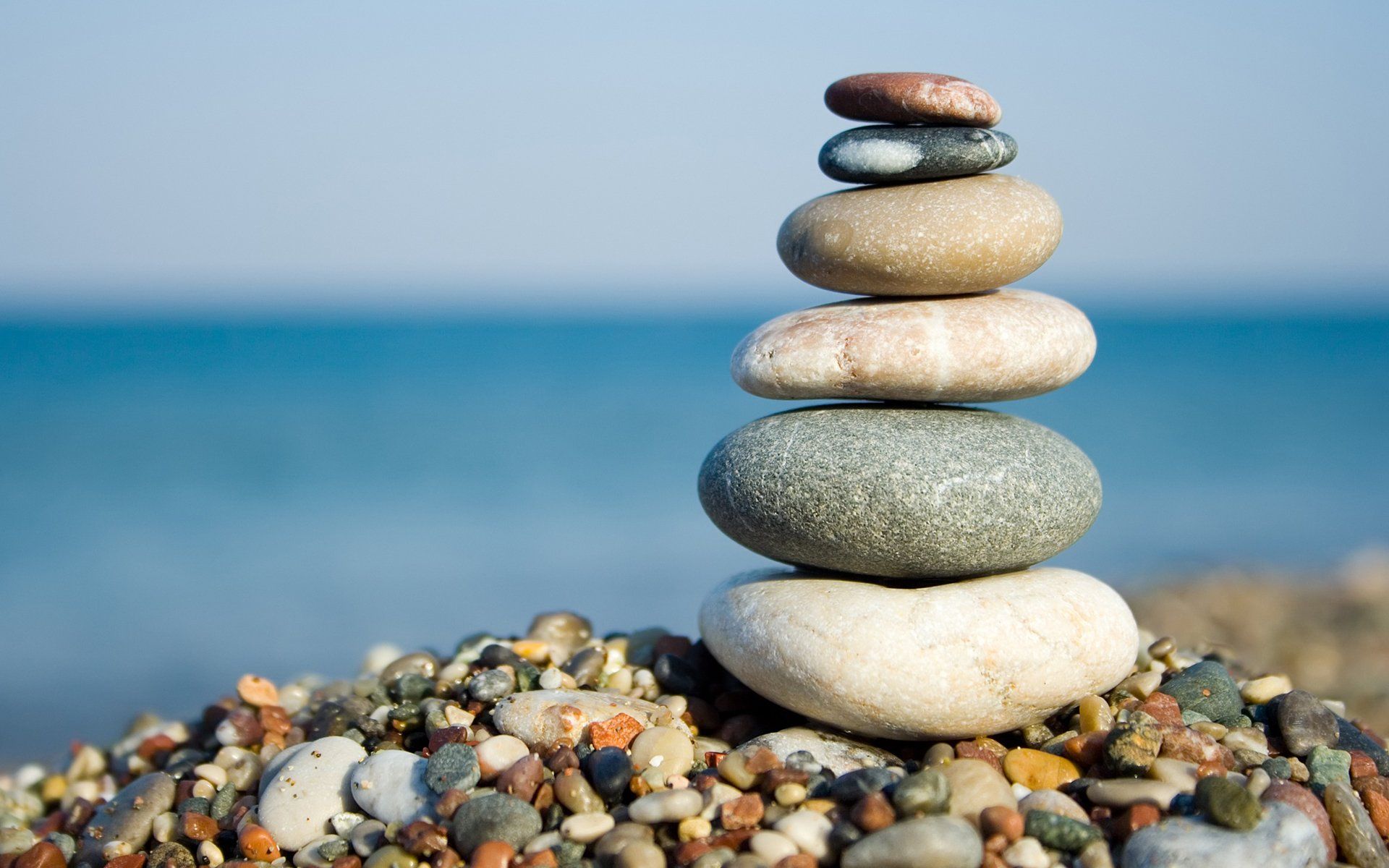 1920x1200 Serene Stack: Nature Inspired HD Wallpaper Of Balanced Stonesx1200