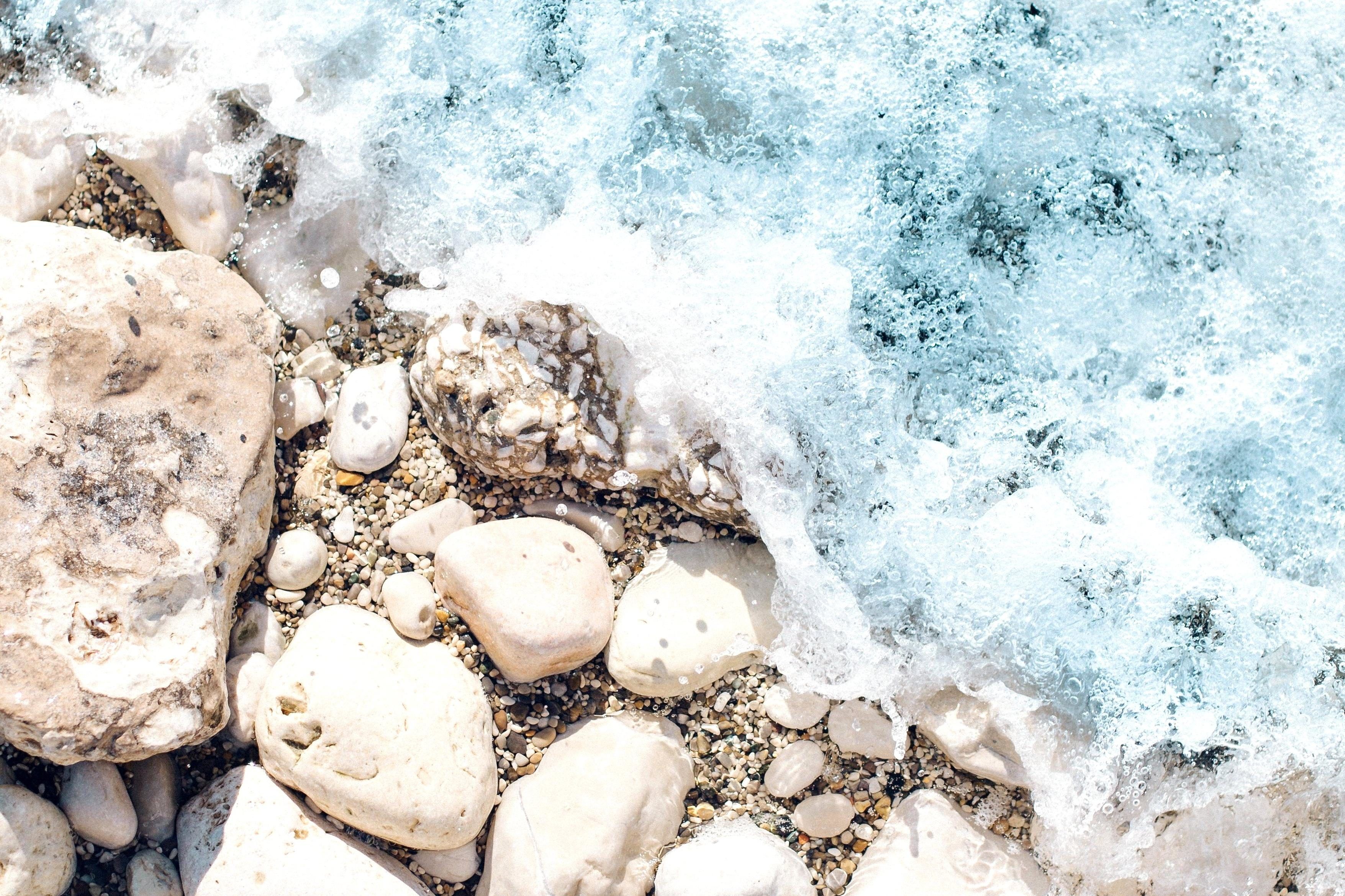3511x2340 Free picture: sea, stone, liquid, water, crystal, sunshine