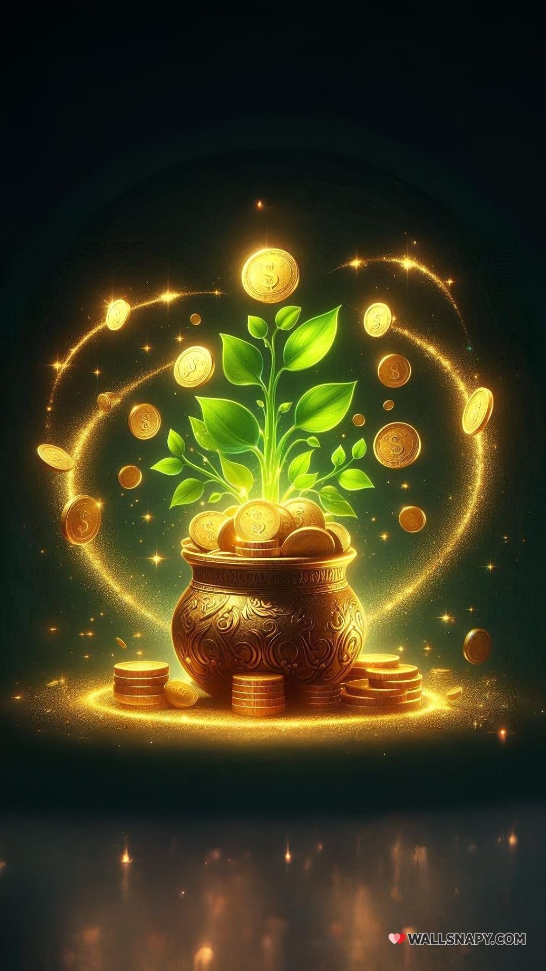 1080x1920 Feng shui ai wallpaper for money attraction mobile free
