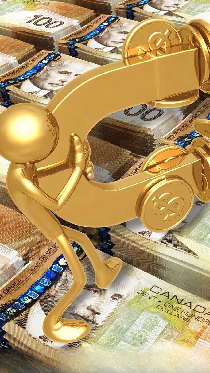 800x1422 Money Attractive, Golden Money Magnet, HD phone wallpaper