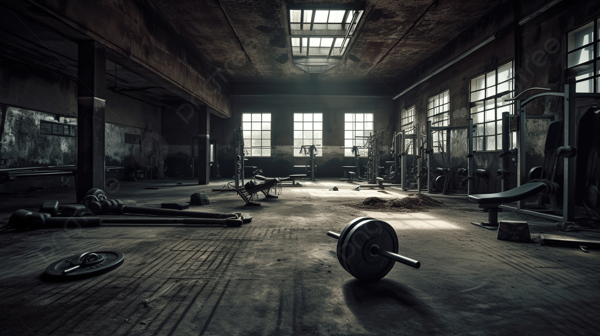 1200x673 An Old Gym Setting With Dumbbells, Gym Picture Wallpaper, Wallpaper, Decoration Background Image And Wallpaper for Free Download