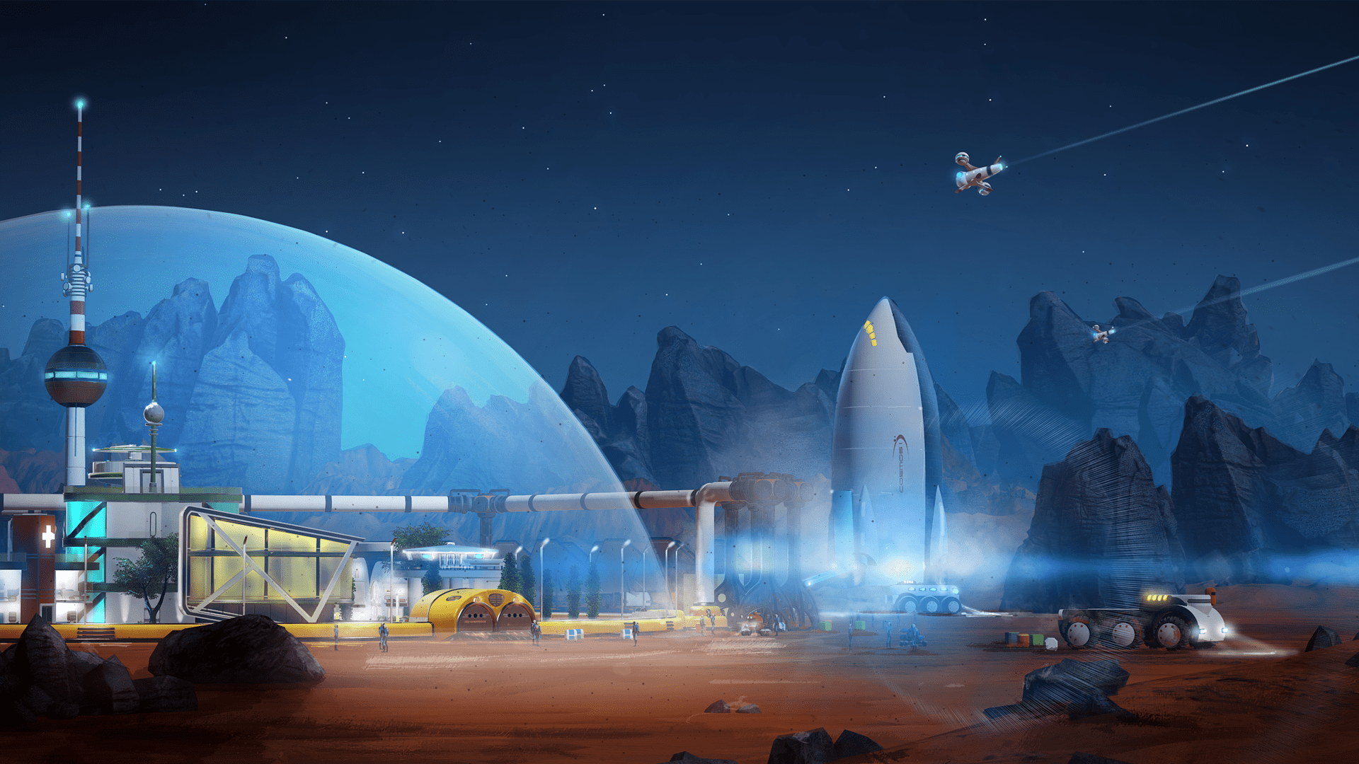 1920x1080 this wallpaper is a lie!, colonists does not idle like this and interact with the surroundings