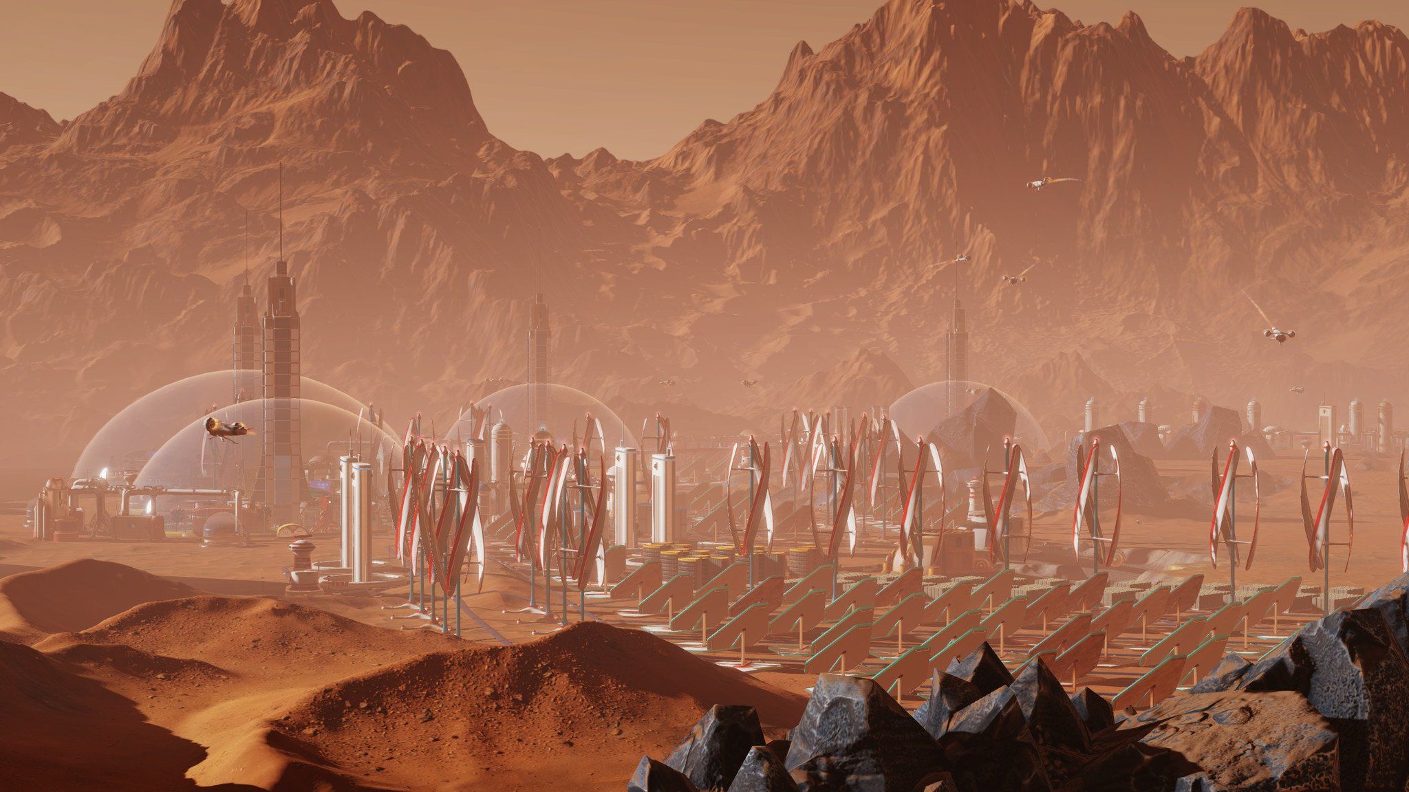 2048x1152 Surviving Mars Preview: Sci Fi Meets Sim City In This Upcoming Strategy Game For PC And Xbox