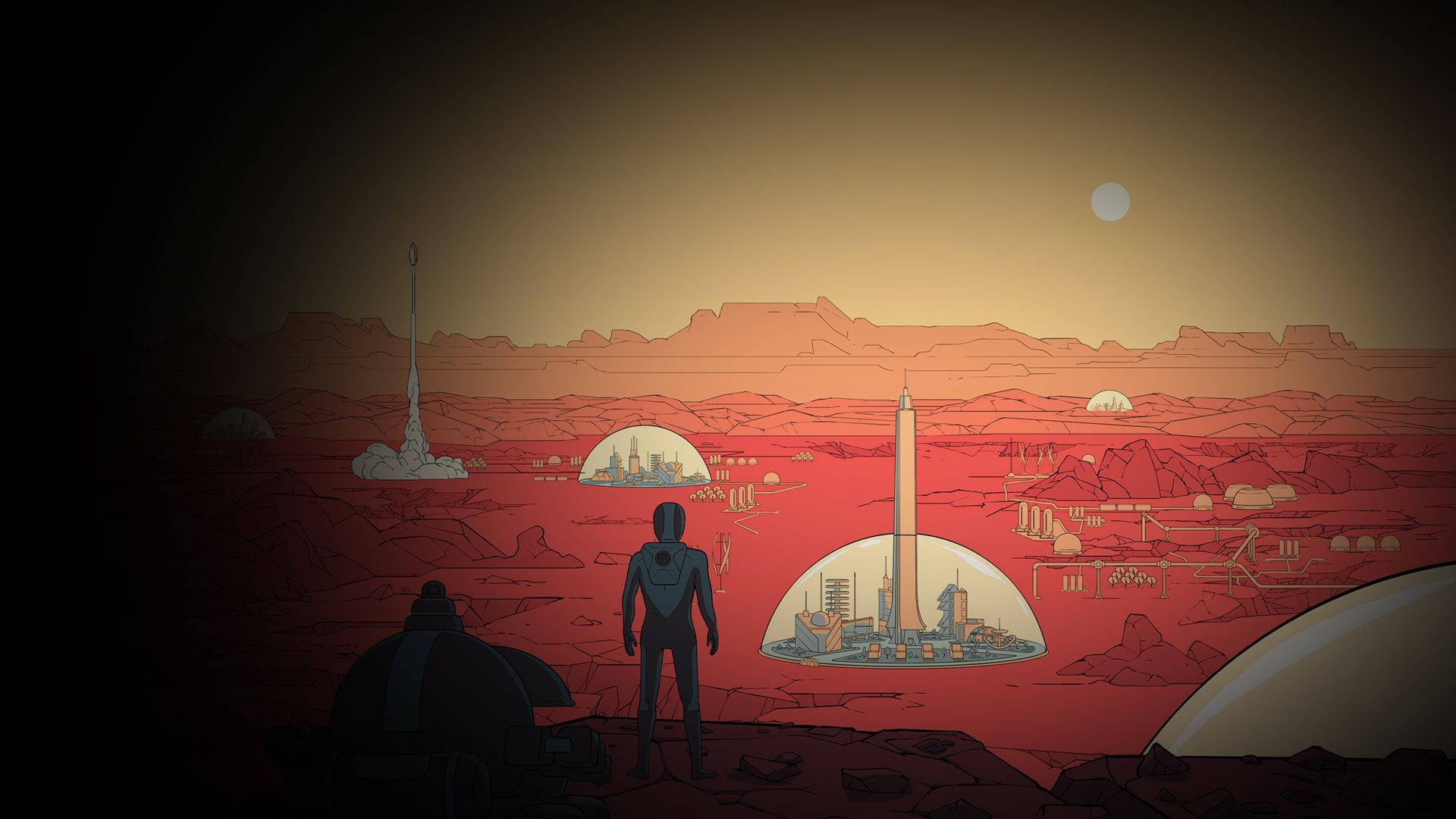 1920x1080 Surviving Mars · abstraction
