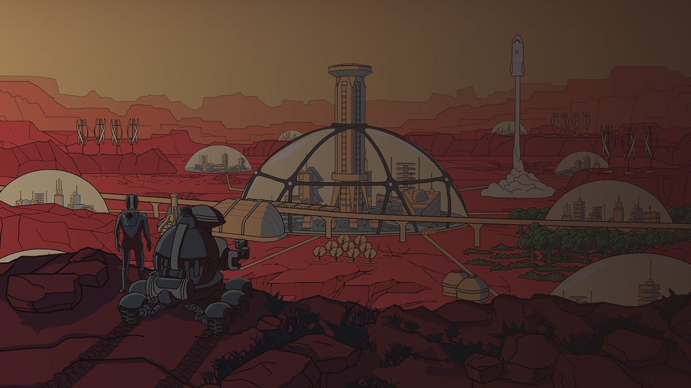 1366x768 Surviving Mars: Relaunched mods