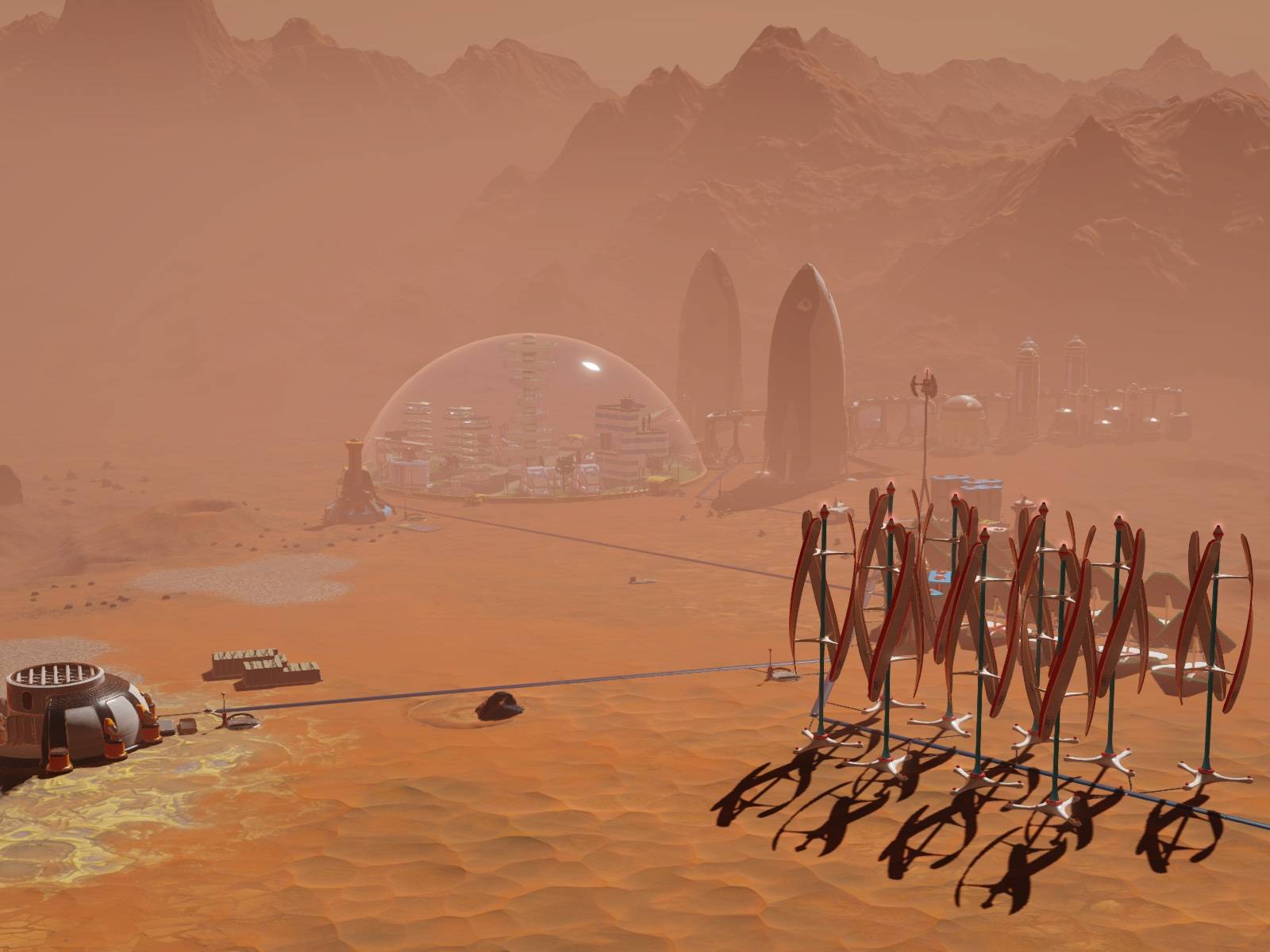 1600x1200 Surviving Mars is tough, smart and very dusty