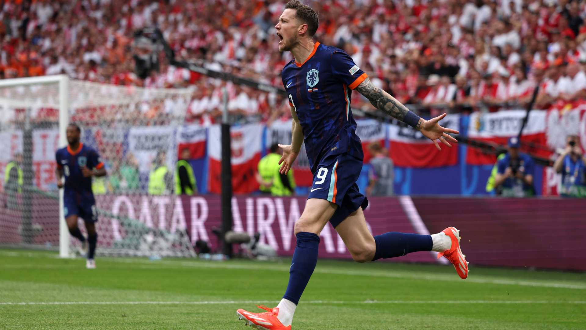 1920x1080 Who Does Wout Weghorst Play For Now? Netherlands Striker Set To Clash With Former Man United Teammates In Euro 2024 Semi Final Against England