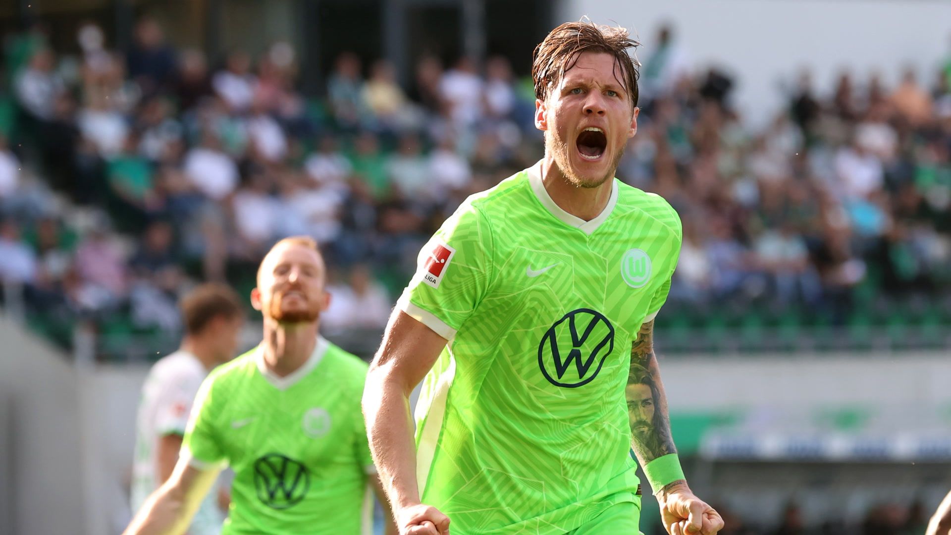 1920x1080 Watch: The best of Wout Weghorst in the Bundesliga