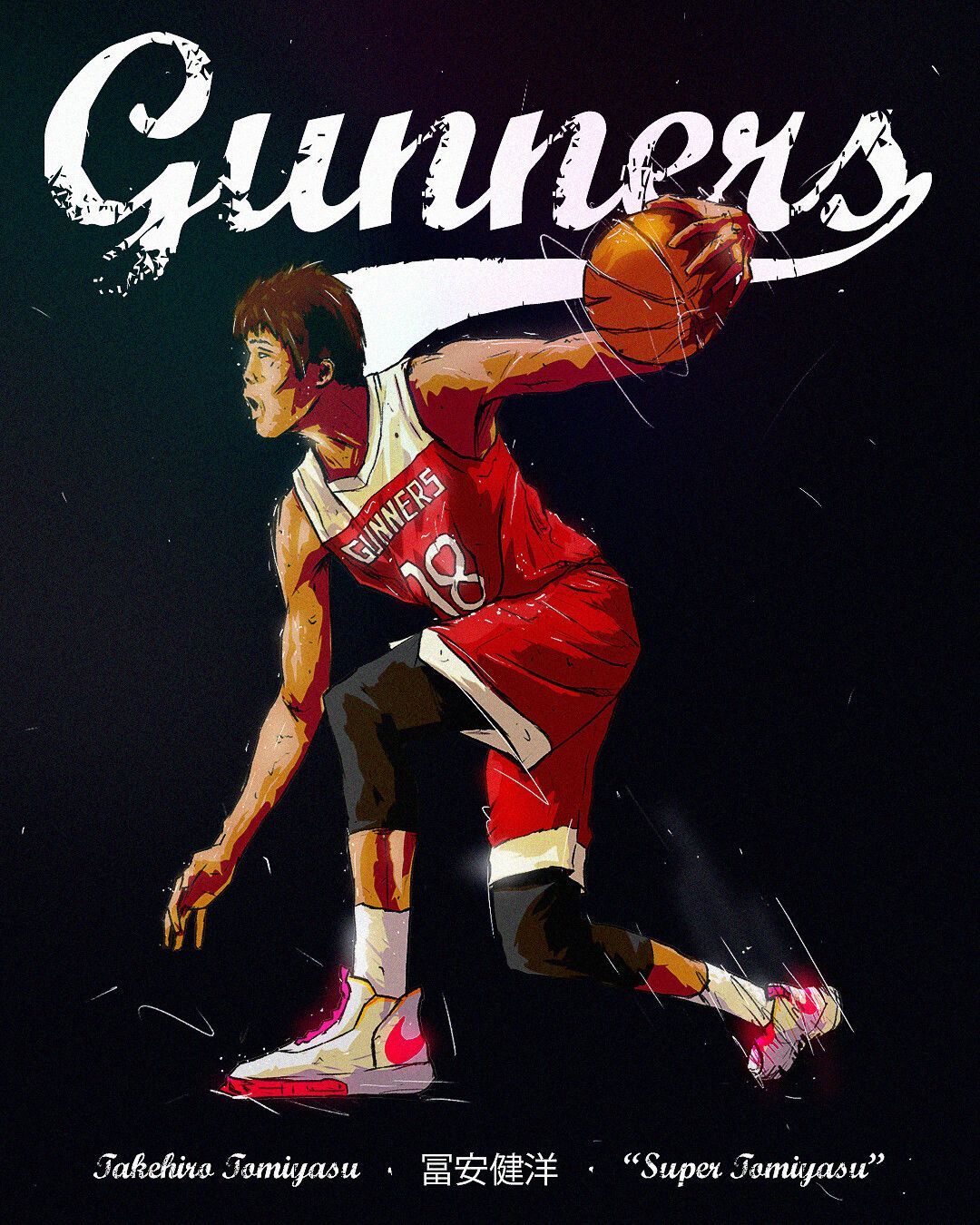 1080x1350 Arsenal's Takehiro Tomiyasu x NBA