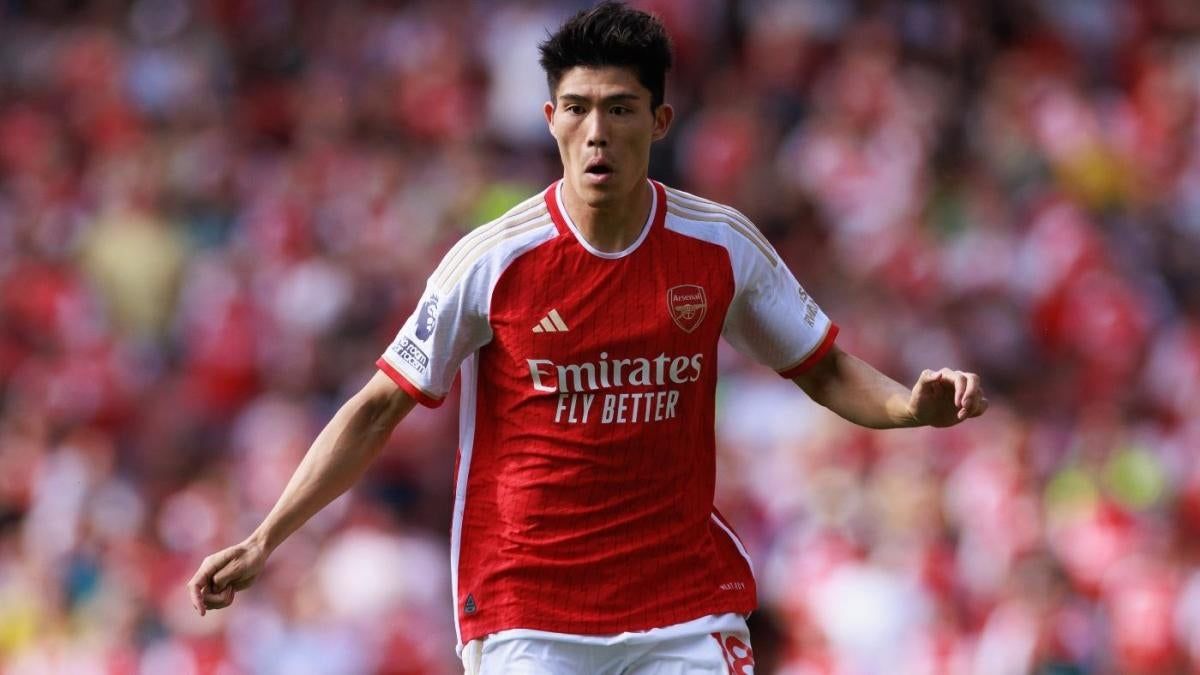 1200x675 Arsenal defender Takehiro Tomiyasu could miss all of Gunners' preseason with knee injury