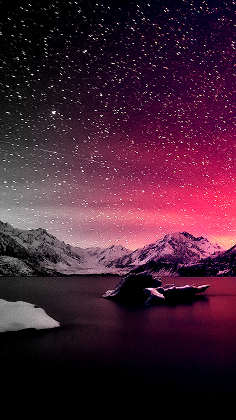 800x1422 Winter Night, HD phone wallpaper