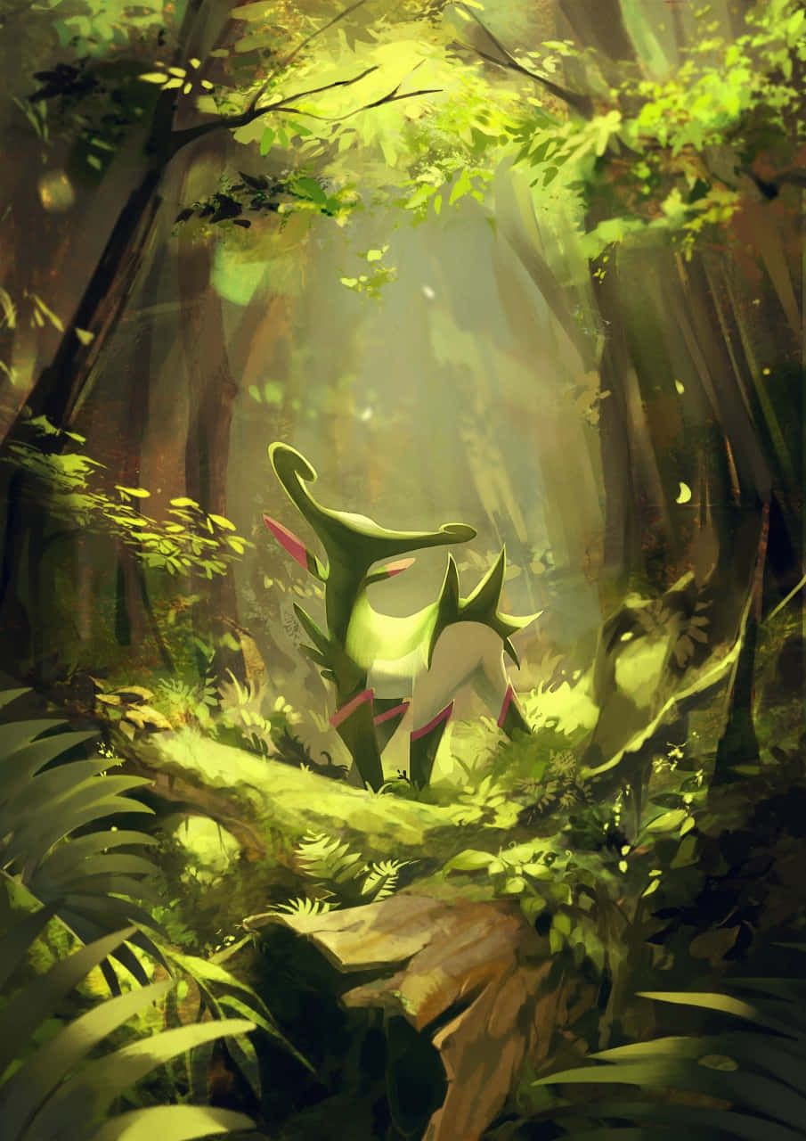 905x1280 Virizion Pokémon iPhone Wallpaper