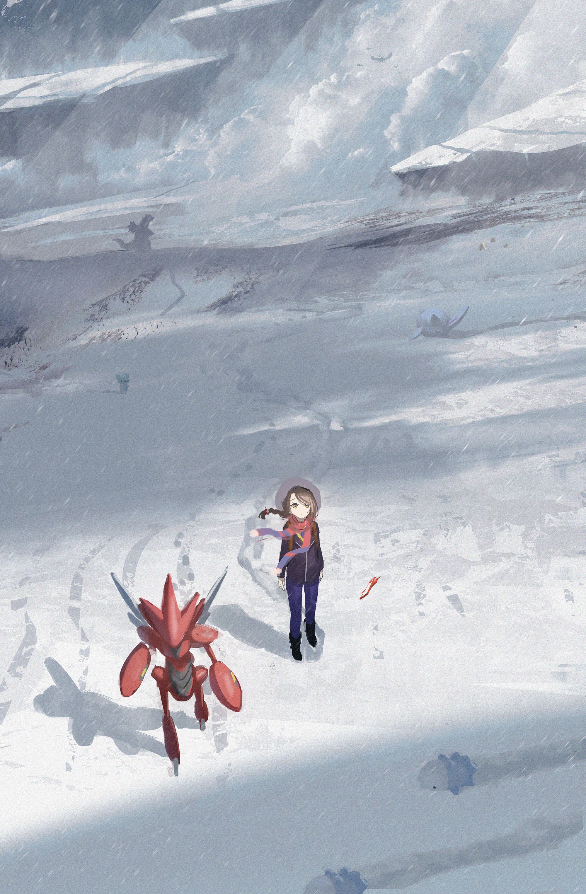 2000x3052 Baxcaliburémon Scarlet & Violet Anime Image Board