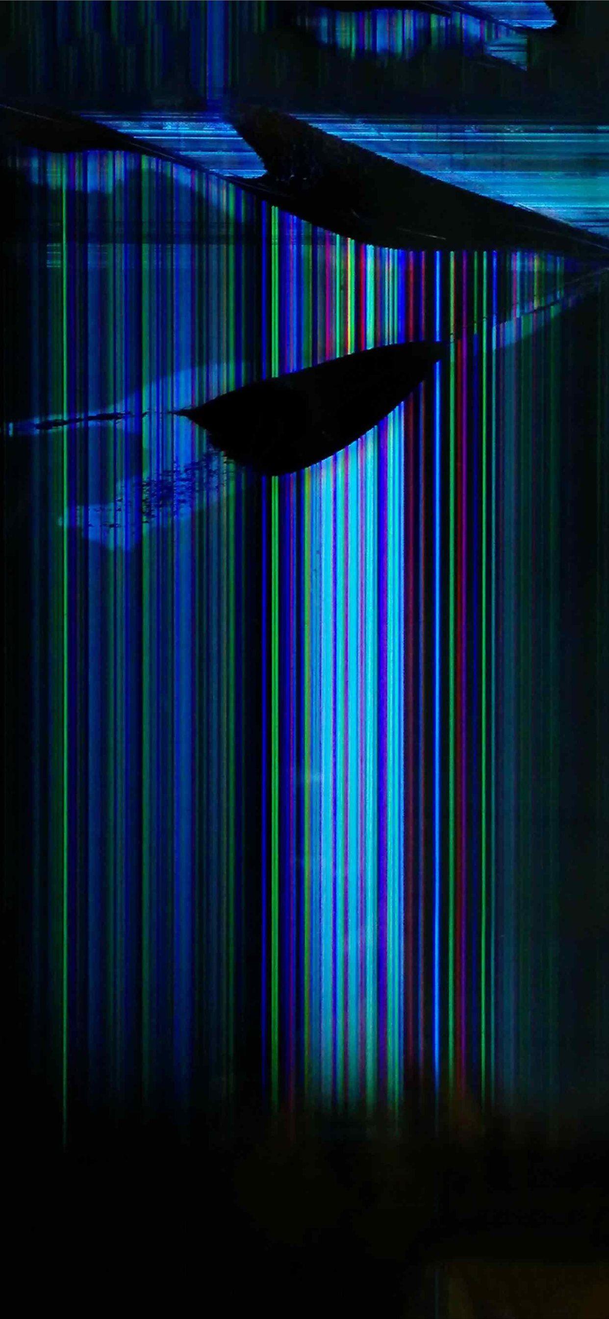 1242x2688 Broken Glass Cave iPhone Wallpaper Free Download