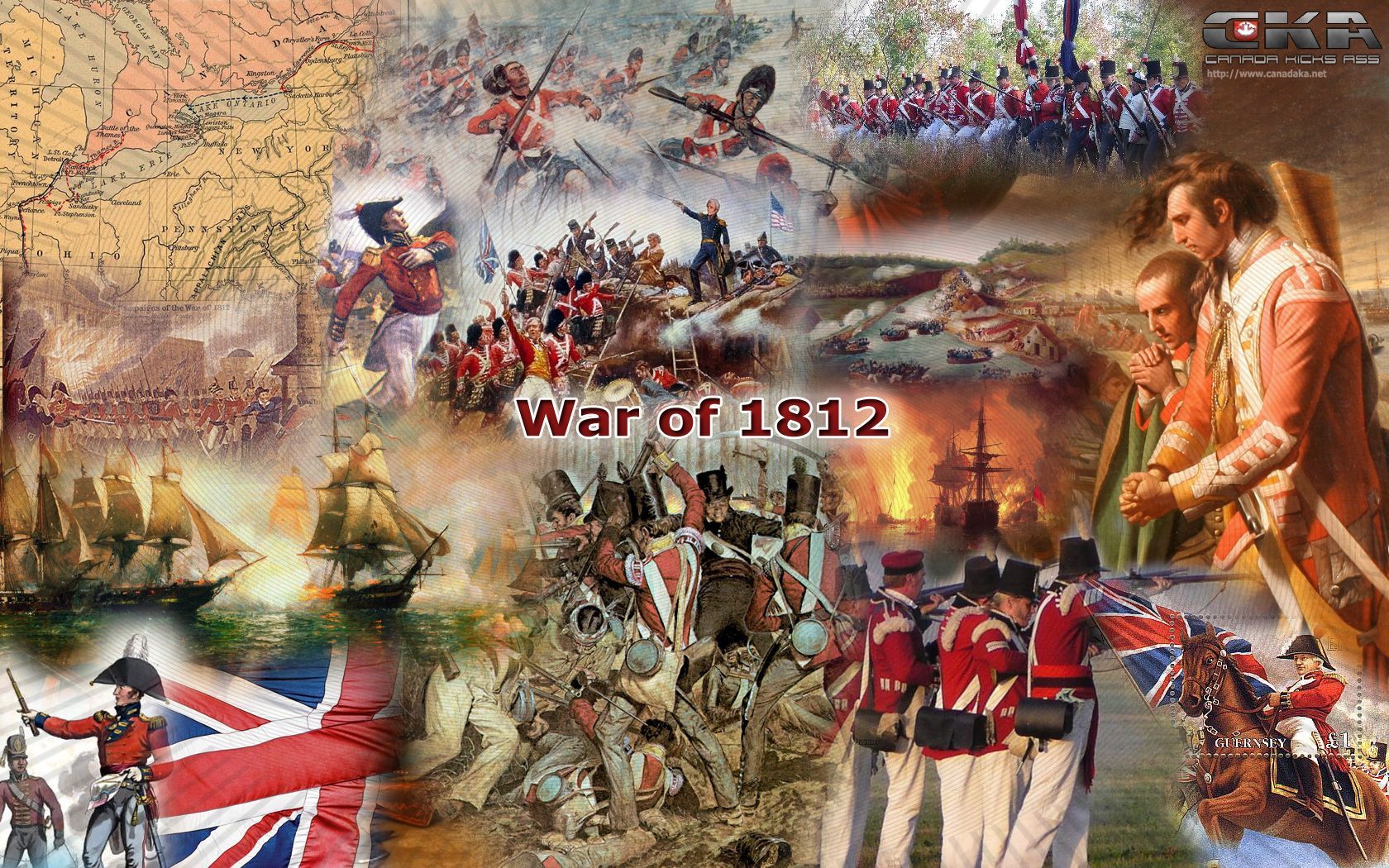1680x1050 War Of 1812 Wallpaper