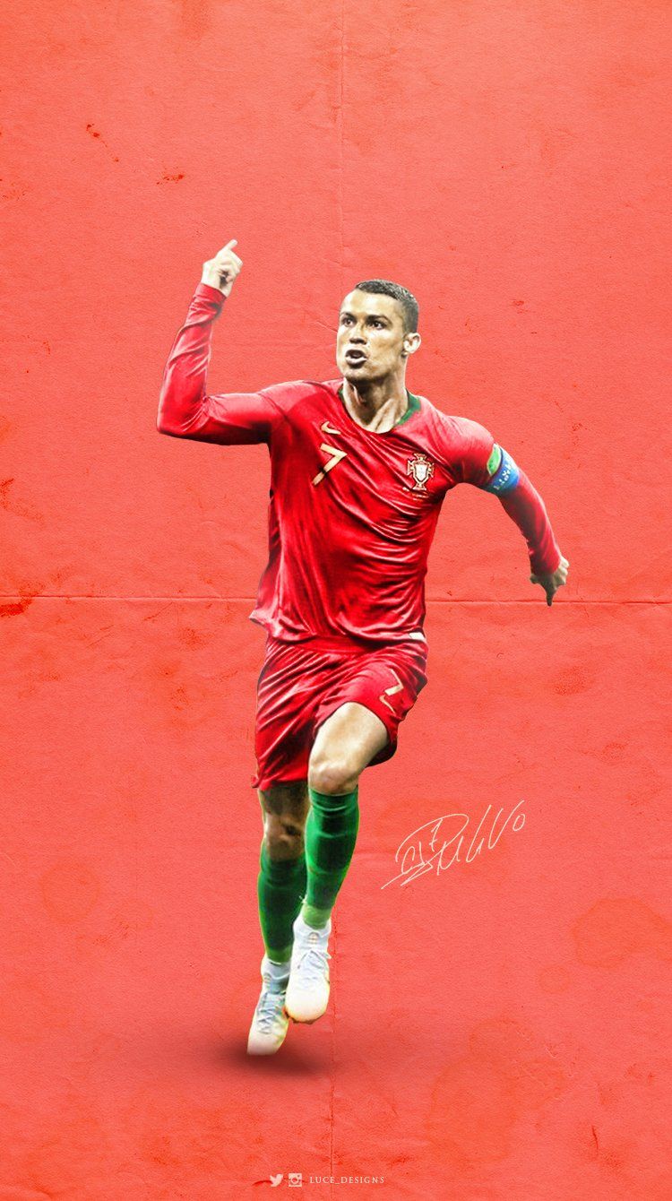 750x1340 Cristiano Ronaldo World Cup Wallpaper