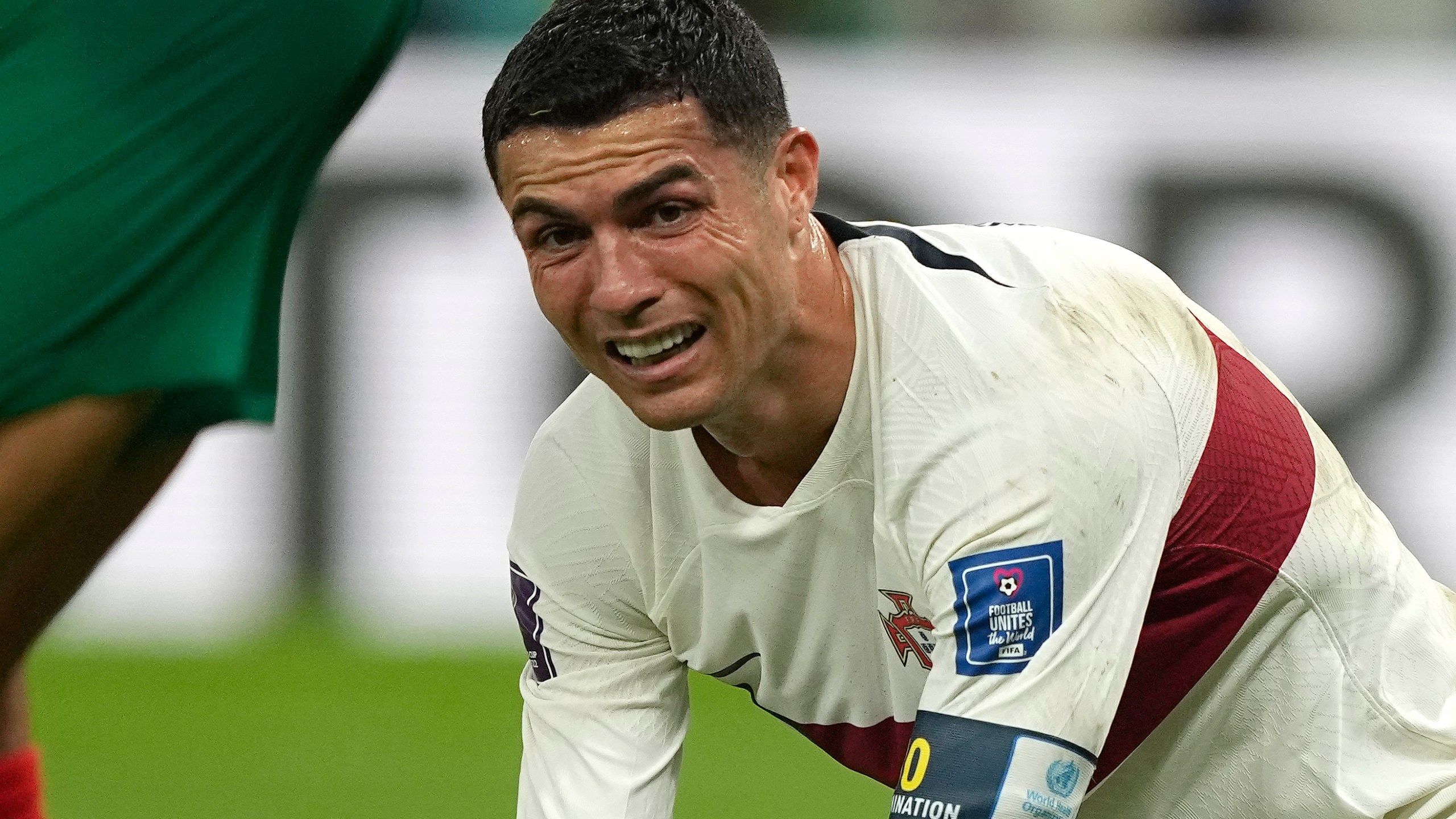 2560x1440 Ronaldo says his dream of winning World Cup has 'ended'