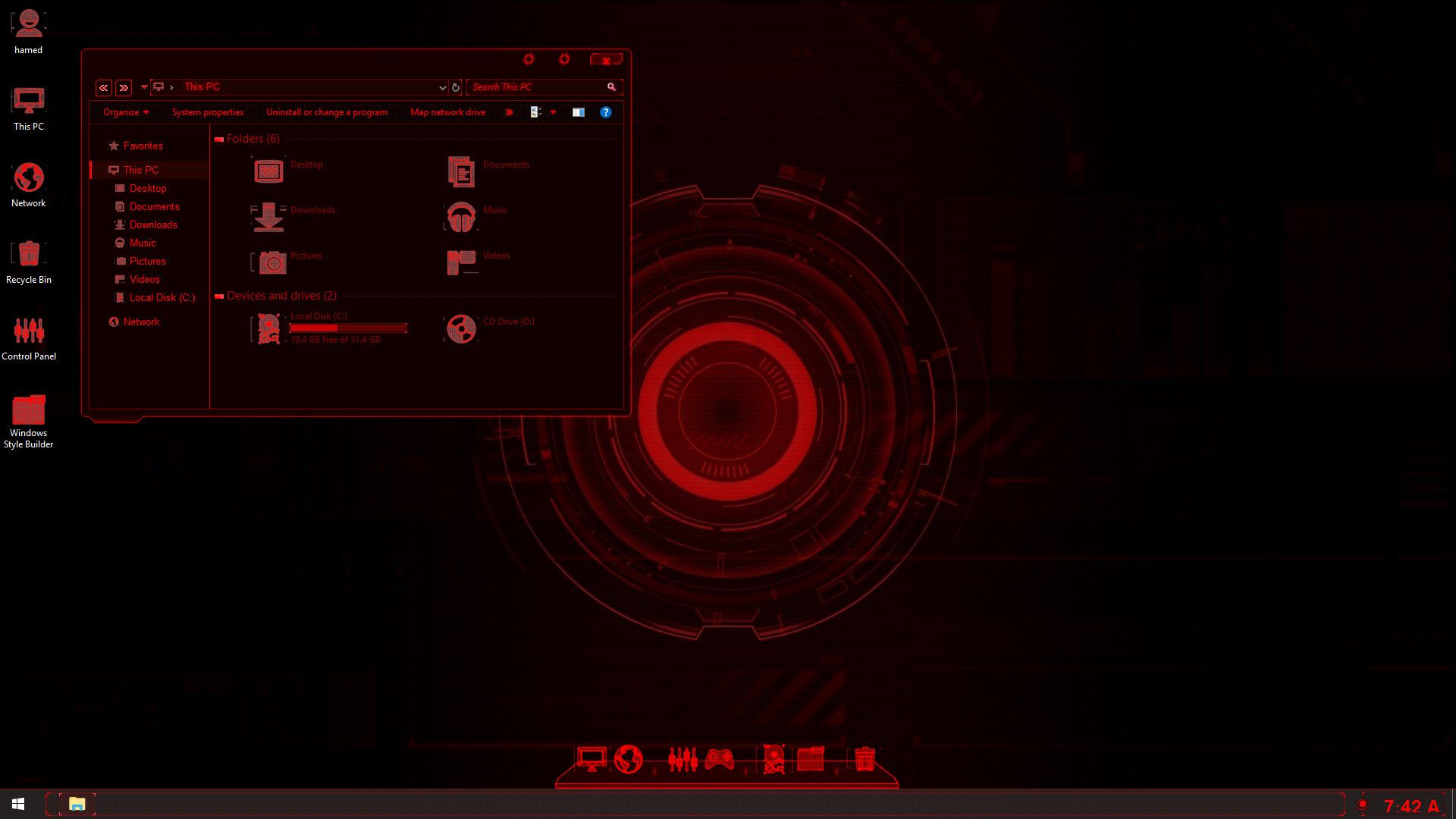 1920x1080 Jarvis Wallpaper