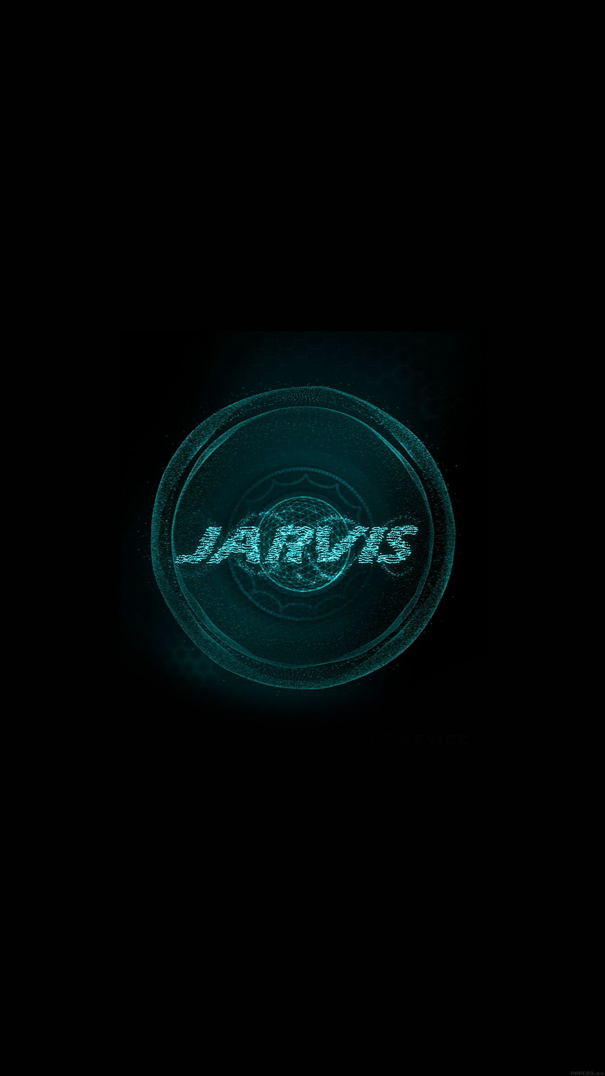 1242x2208 Jarvis (Iron Man) Wallpaper