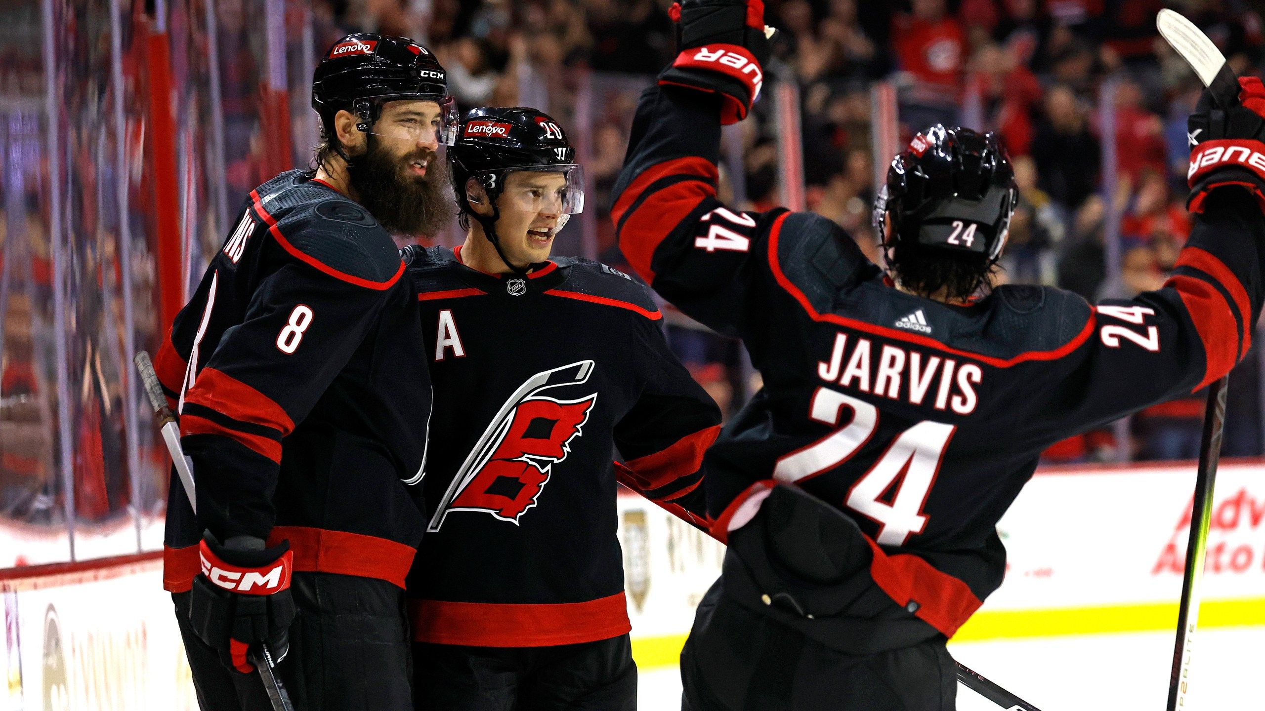 2560x1440 Jarvis Scores Twice In Third Period As Hurricanes Beat Penguins 4 2