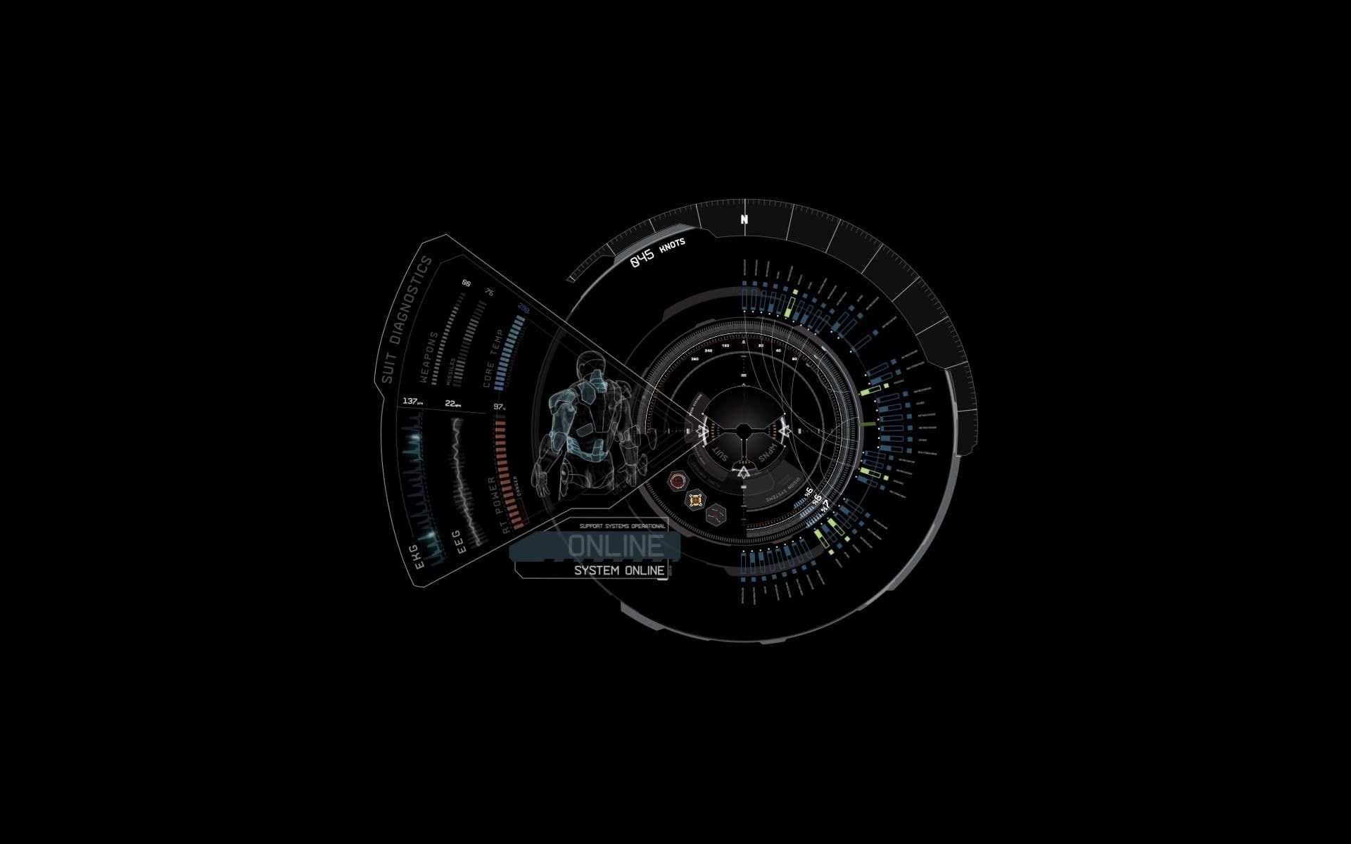 1920x1200 Jarvis (Iron Man) Wallpaper