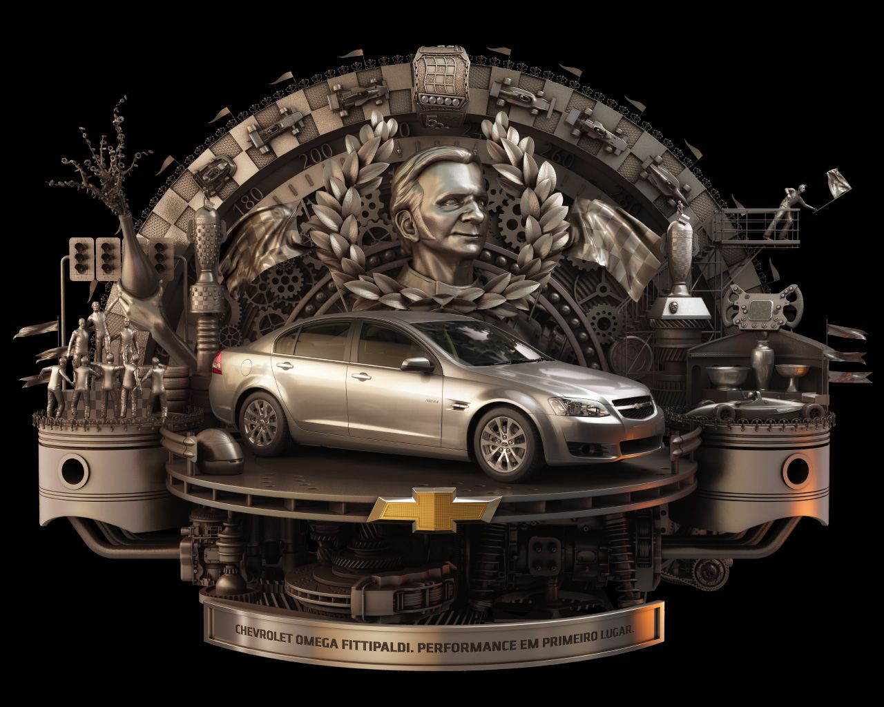 1280x1024 Chevrolet Omega (1). Image - Behance