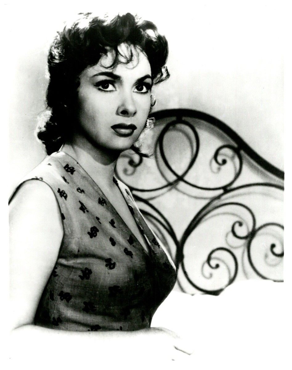948x1200 Gina Lollobrigida Italian Actress Unsigned Vintage Celebrity 8x10 Photo