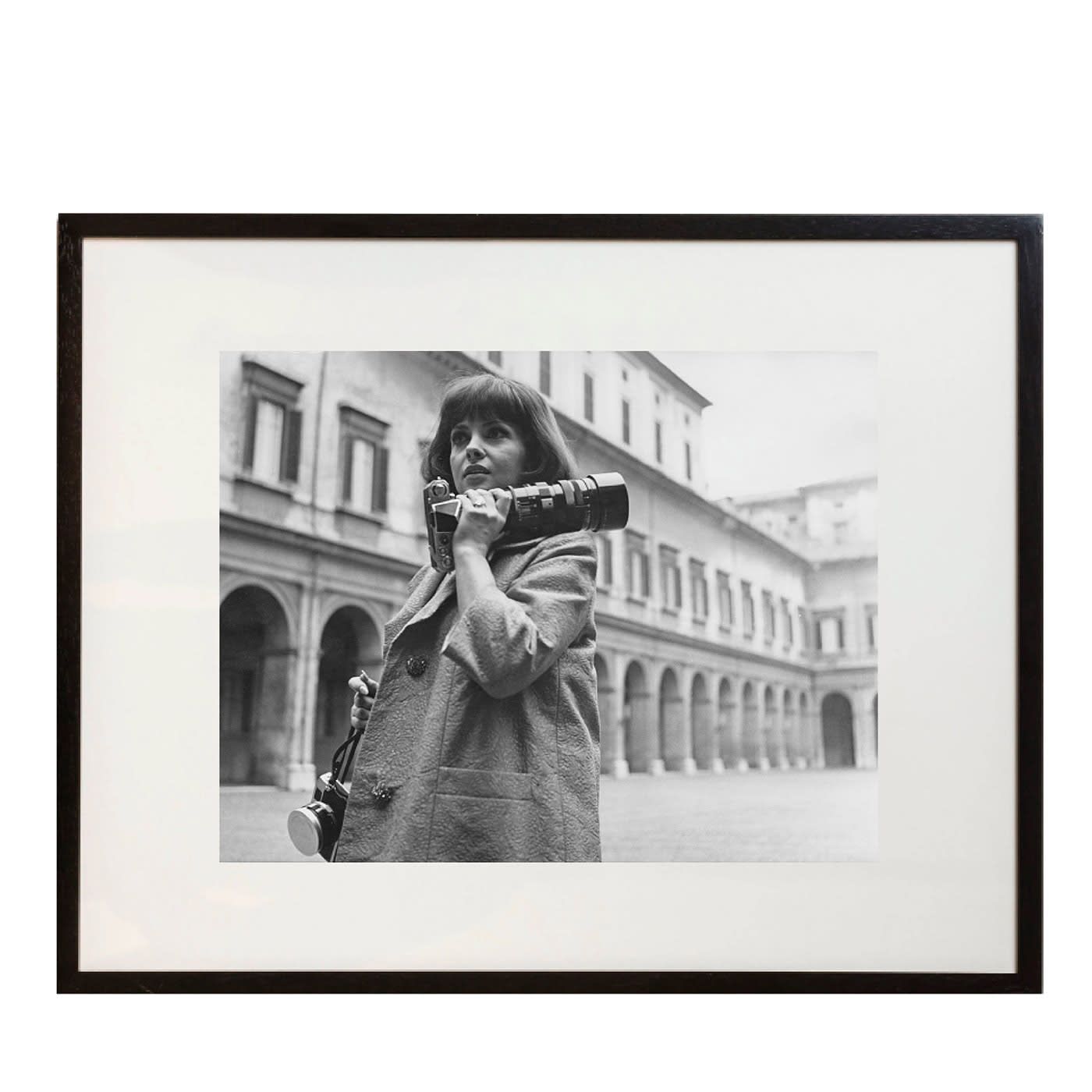 1400x1400 Gina Lollobrigida Framed Print by Keystone Getty Image