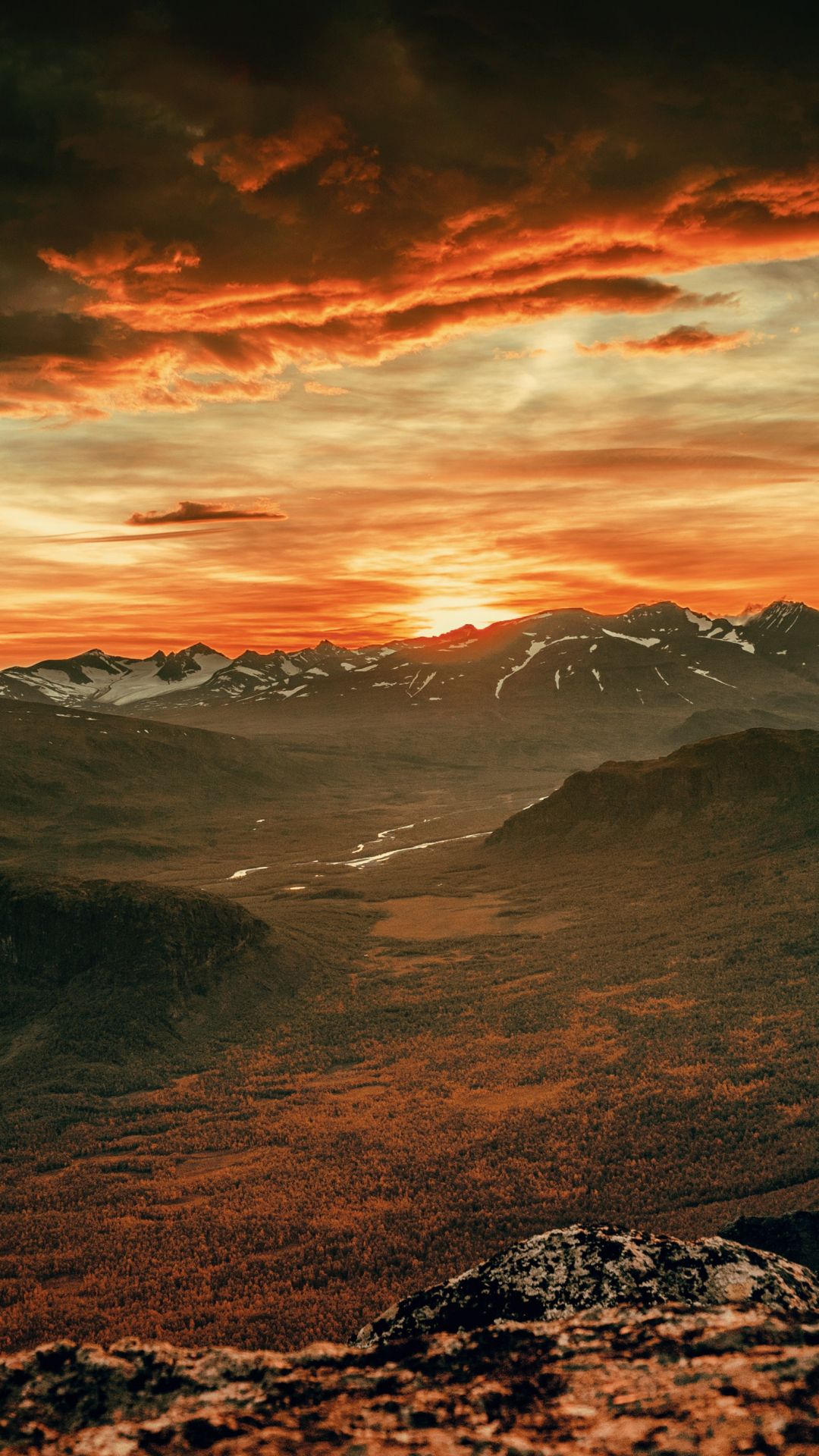 1080x1920 Sunset, Mountain, Cloud iPhone Wallpaper