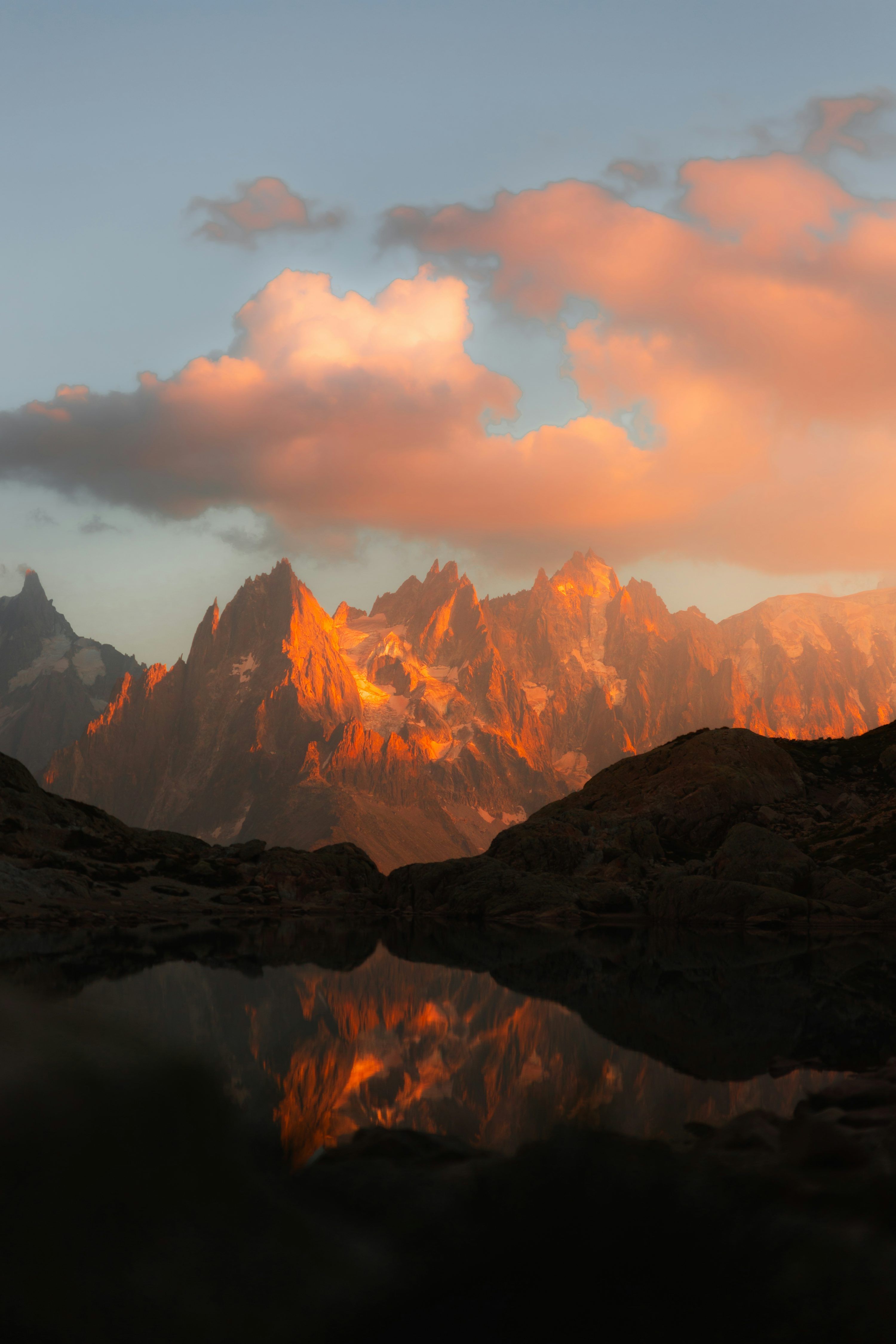 3000x4500 Sunset Mountain Picture. Download Free Image