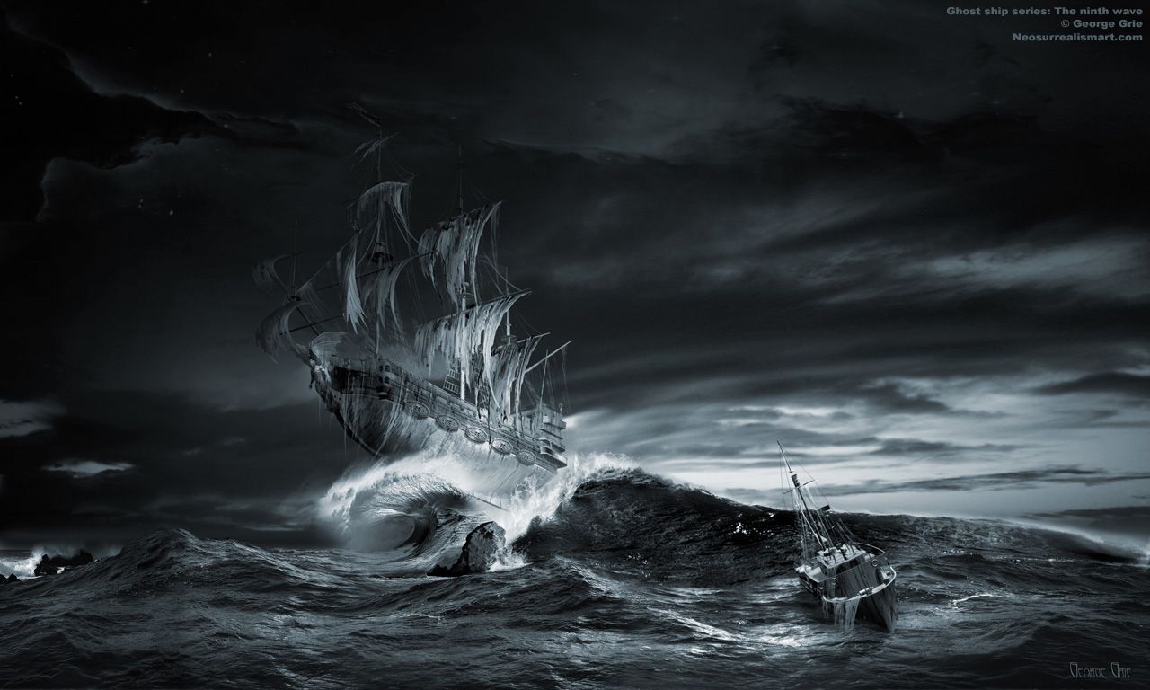1280x768 ship series: The ninth wave